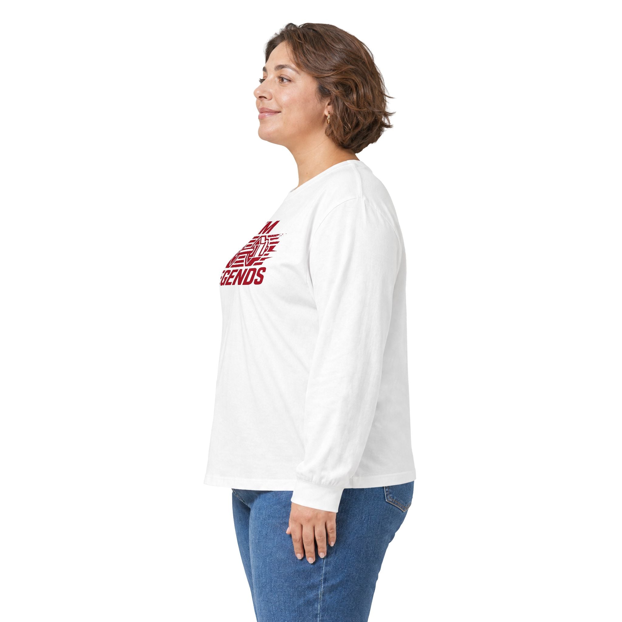 Gym Legends Long Sleeve Tee — Weightlifting Barbell Fitness Shirt