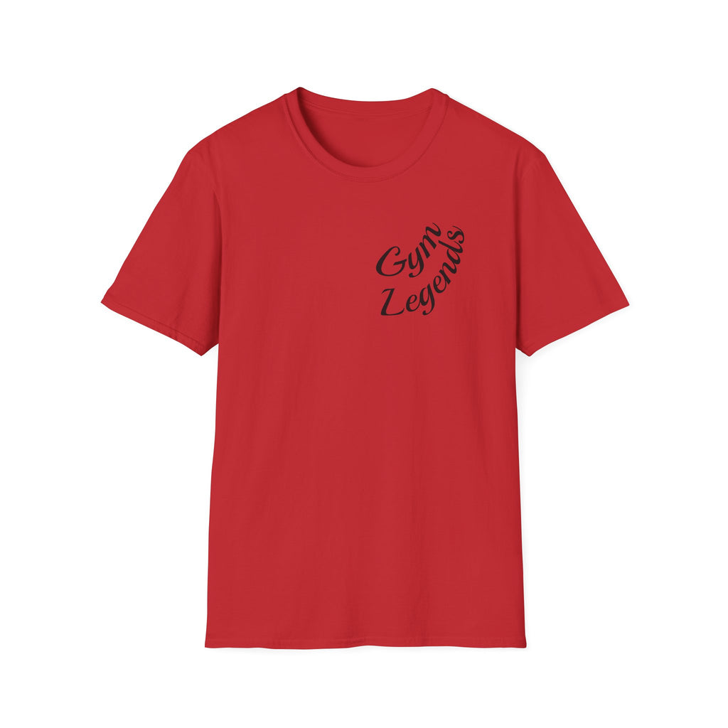 Gym Legends T-Shirt — Minimal Script Fitness Tee