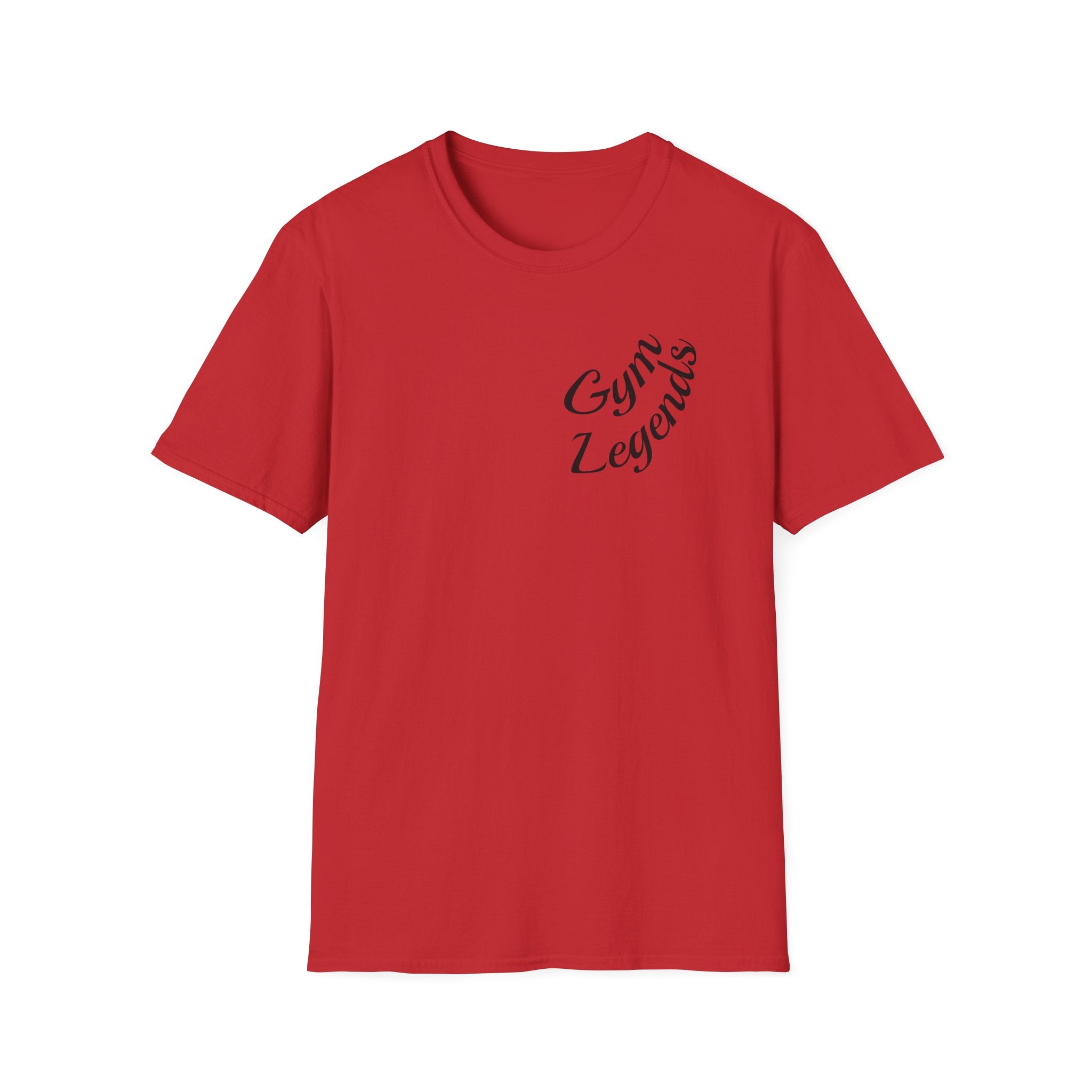 Gym Legends T-Shirt — Minimal Script Fitness Tee