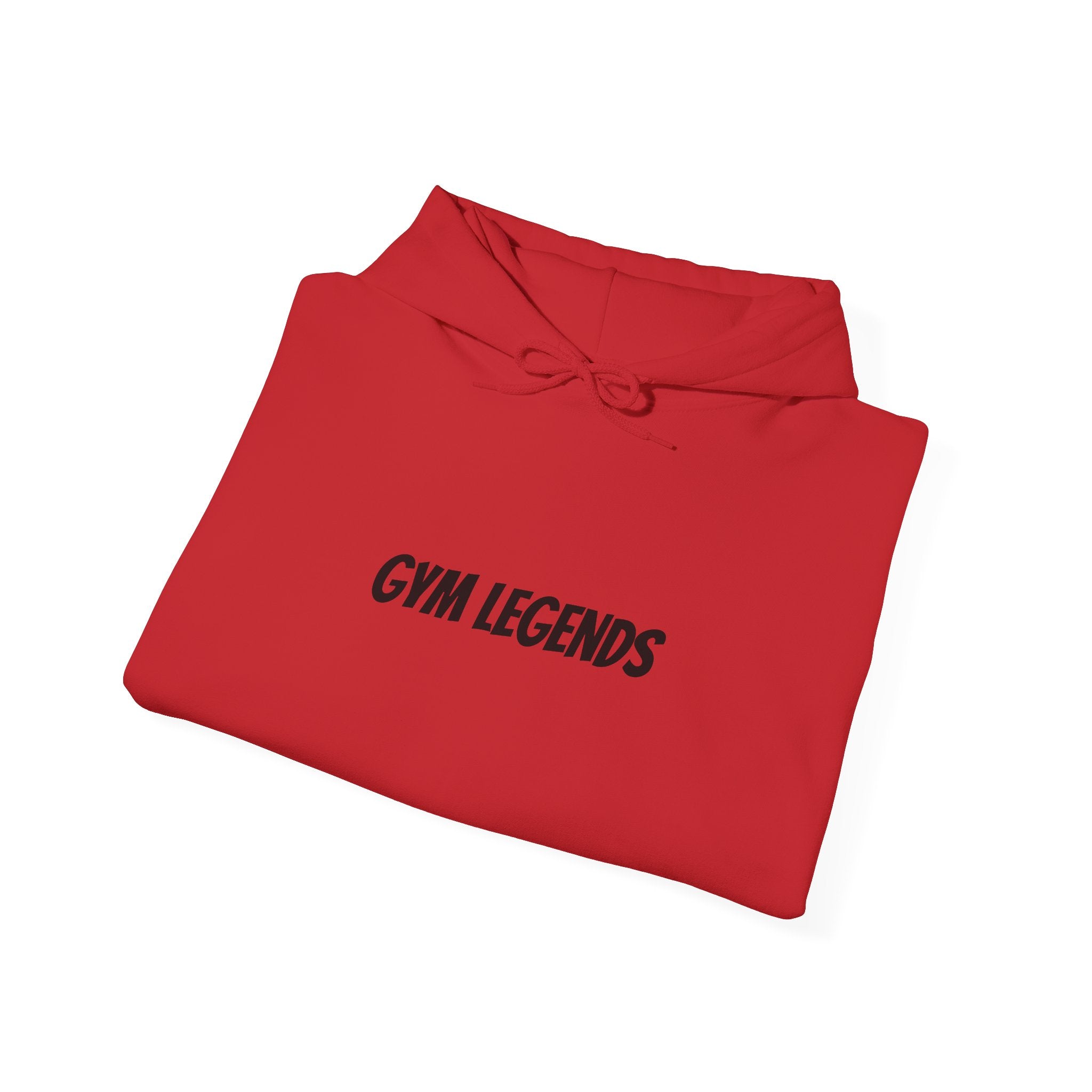 Gym Legends Hoodie — Minimal Fitness Logo Pullover