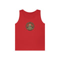 Vertical Script Tank Top — Minimalist 'Gym Legend' Fitness Tank