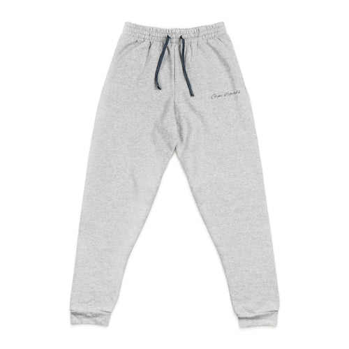 Gym Legends 'Stay Cozy' Joggers — Lightweight Grey Sweatpants