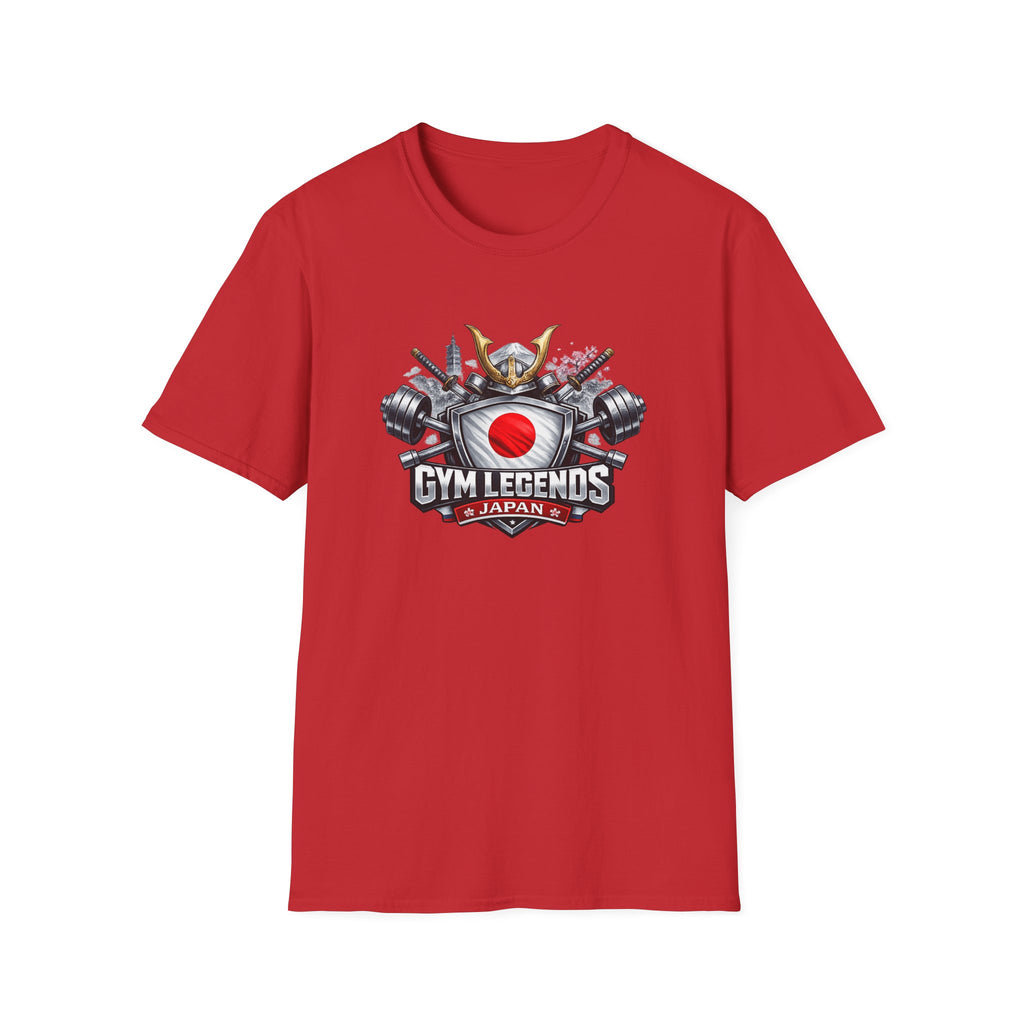 Gym Legends T-Shirt — Japan Samurai Weightlifting Logo