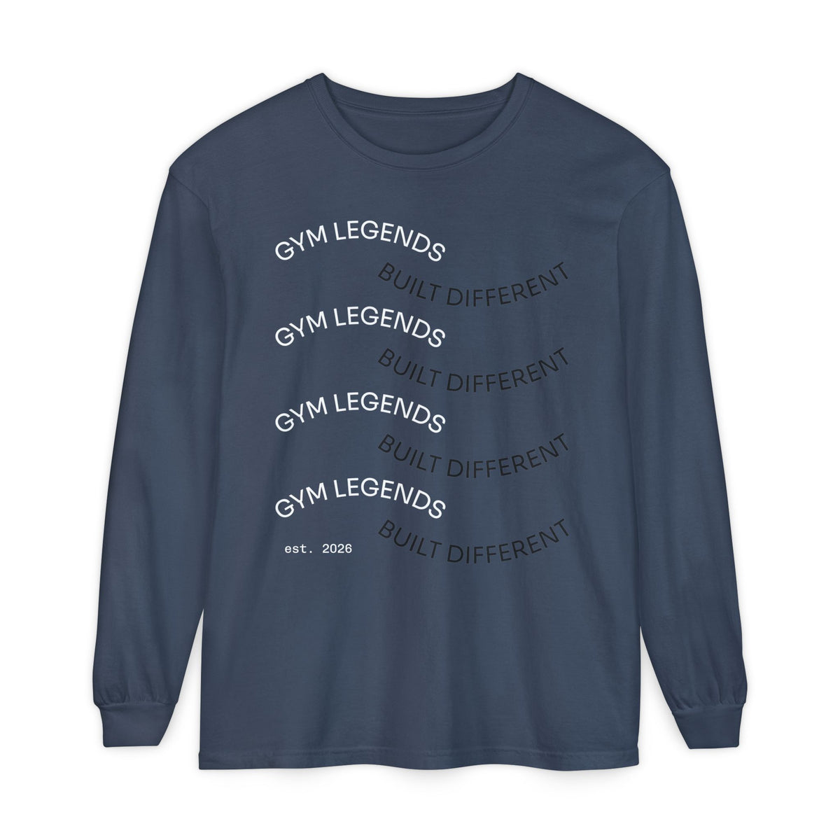 Gym Legends "Built Different" Long Sleeve Tee