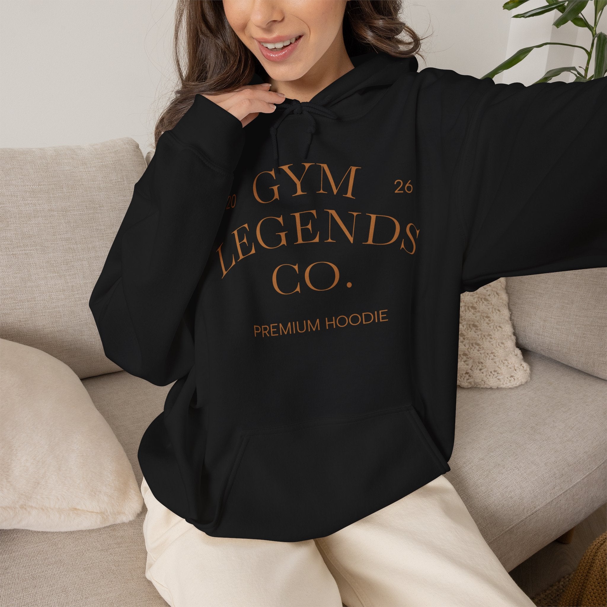 Gym Legends Co. Hoodie — Premium Athletic Hooded Sweatshirt