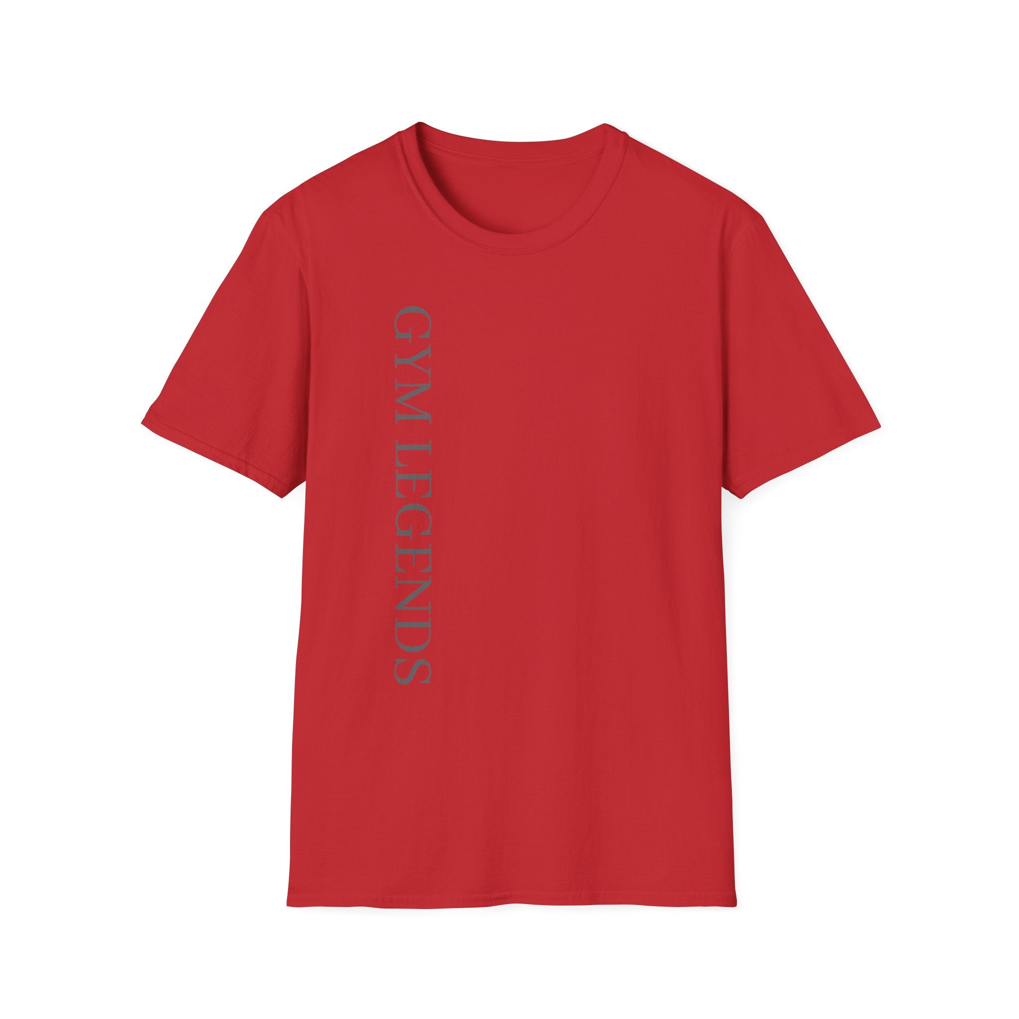 Gym Legends T-Shirt — Vertical Minimalist Fitness Tee