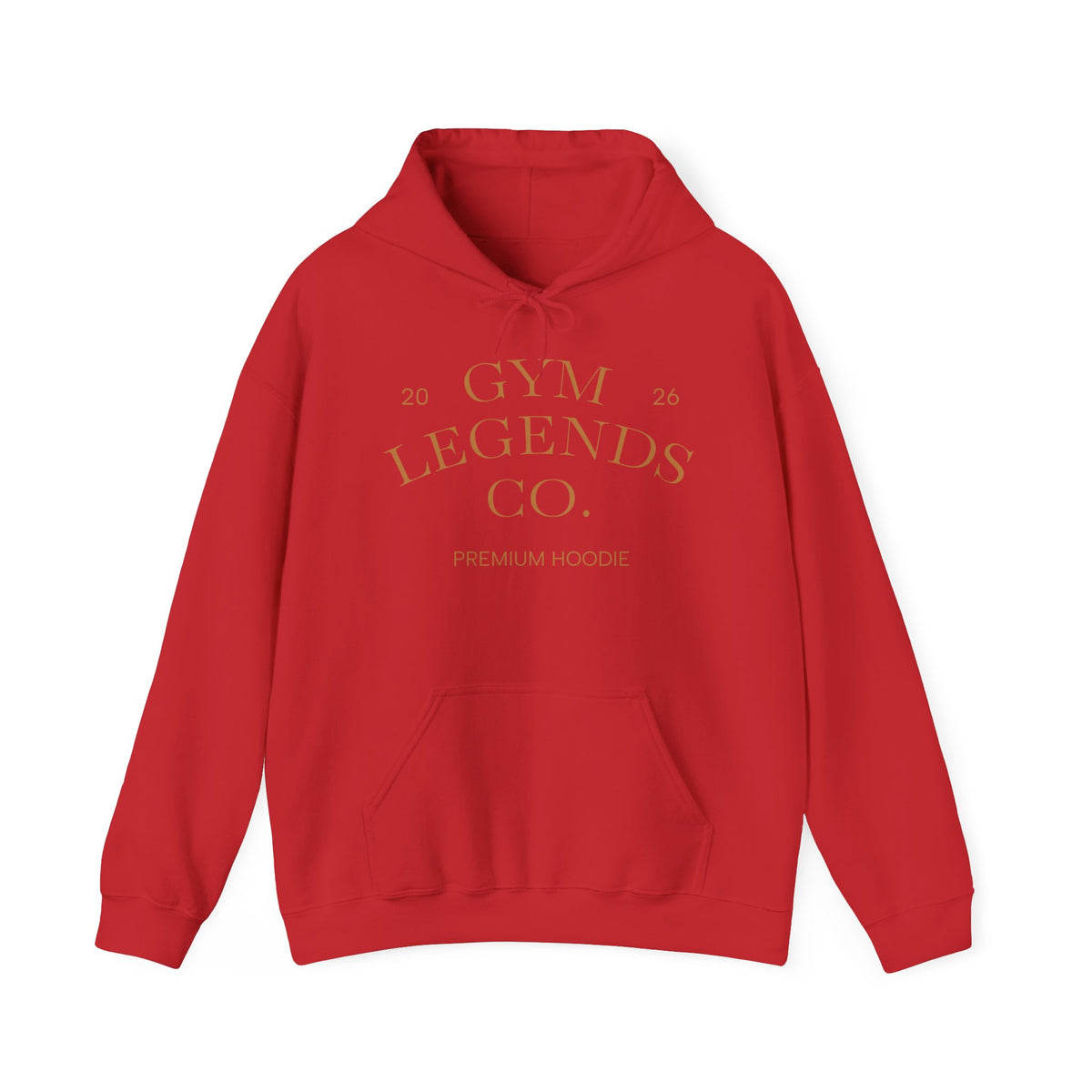 Gym Legends Co. Hoodie — Premium Athletic Hooded Sweatshirt