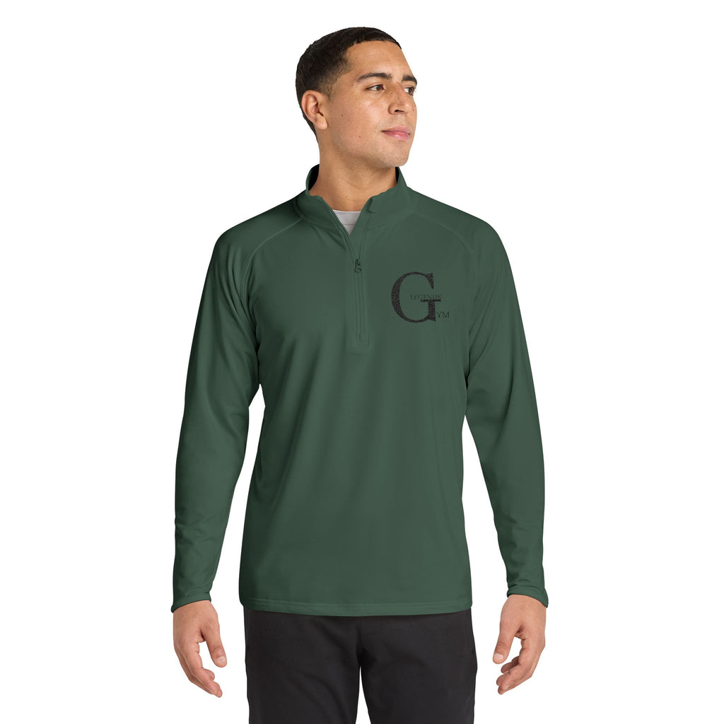 Embroidered 'G' Quarter-Zip Pullover — Men's Sport-Wick Stretch