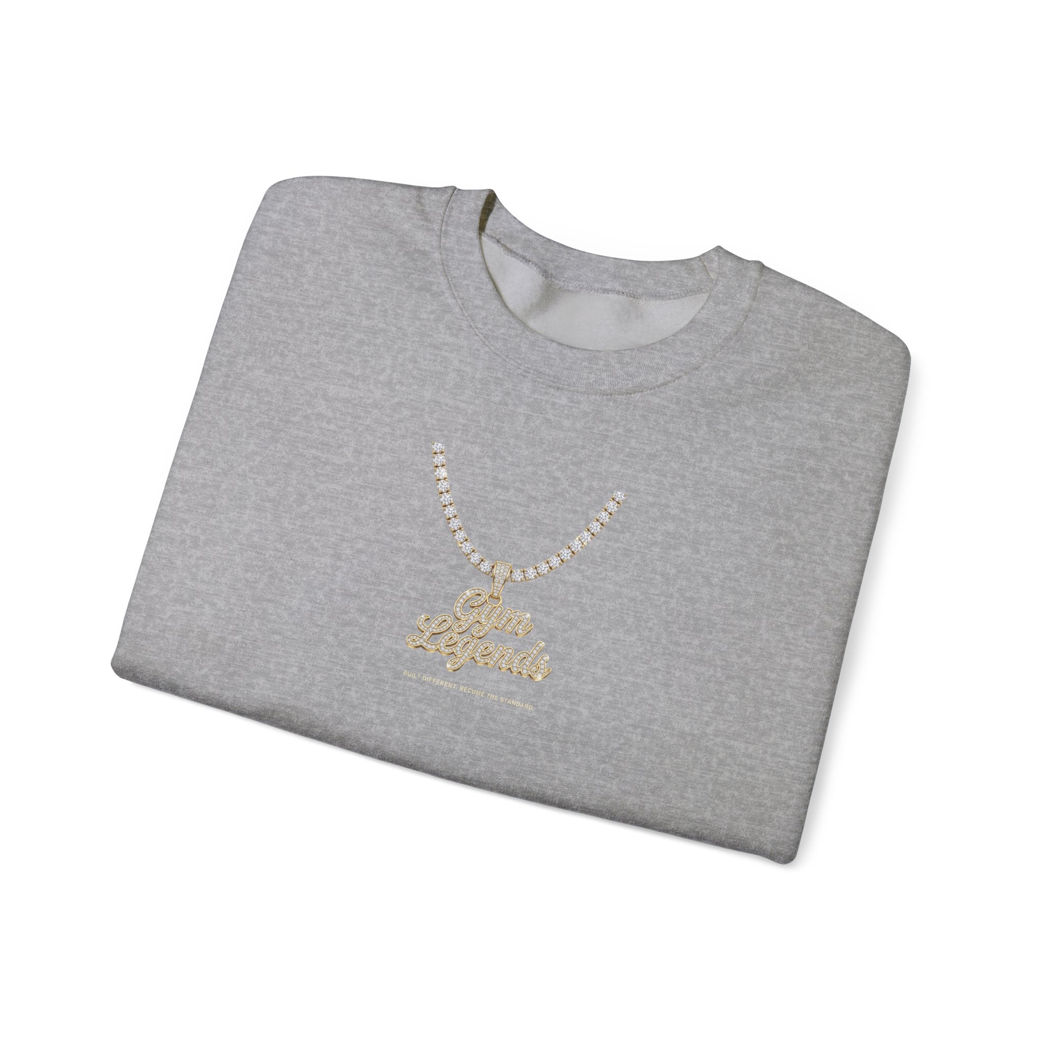 Gold Necklace 'Best Friends' Crewneck Sweatshirt