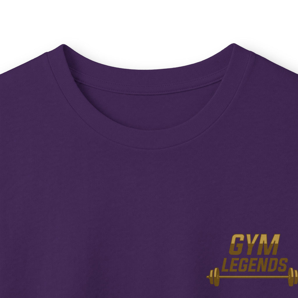 Gym Legends Long Sleeve Tee — Minimal Fitness Logo Shirt