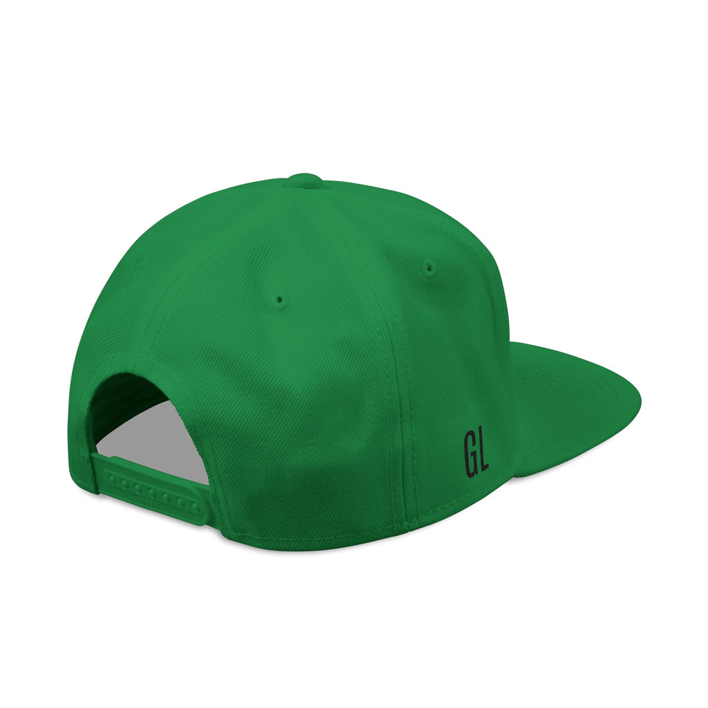 GYM LEGENDS Snapback Hat - 'Legends' Minimal Black/Red Cap