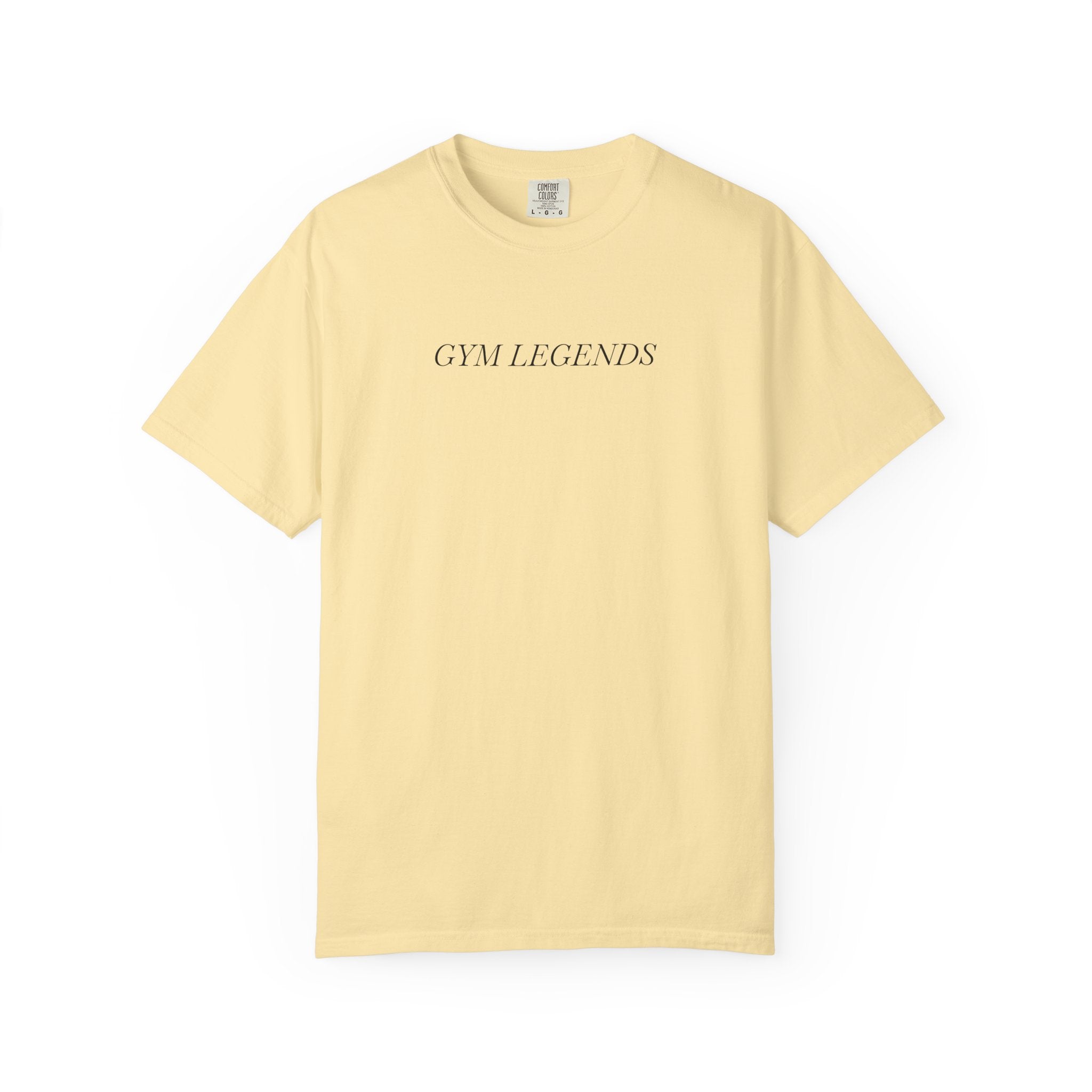 Gym Legends T-Shirt — Minimal Fitness Tee