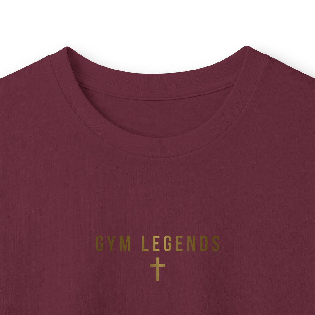 Gym Legend Long Sleeve Tee — Minimal Cross Fitness Shirt