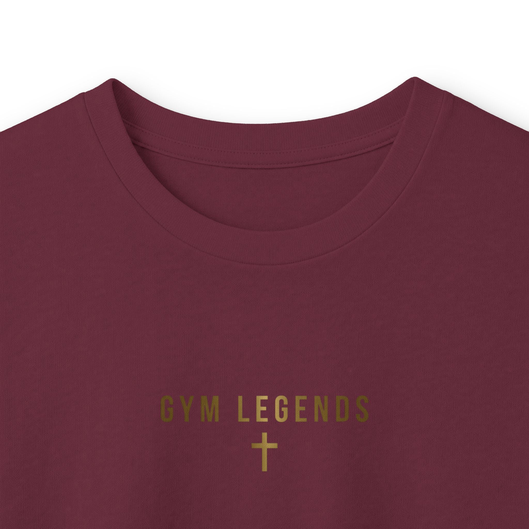 Gym Legend Long Sleeve Tee — Minimal Cross Fitness Shirt