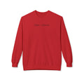 Gym Legends Crewneck Sweatshirt — "Gym Legends Built Different" Athletic Motivational Pullover