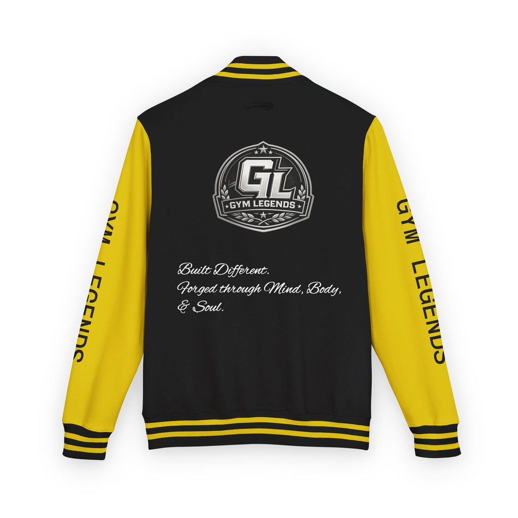 Gym Legends Varsity Jacket — Built Different Edition