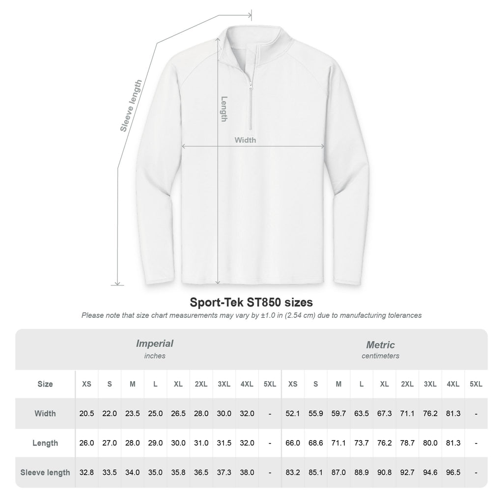 Embroidered 'G' Quarter-Zip Pullover — Men's Sport-Wick Stretch