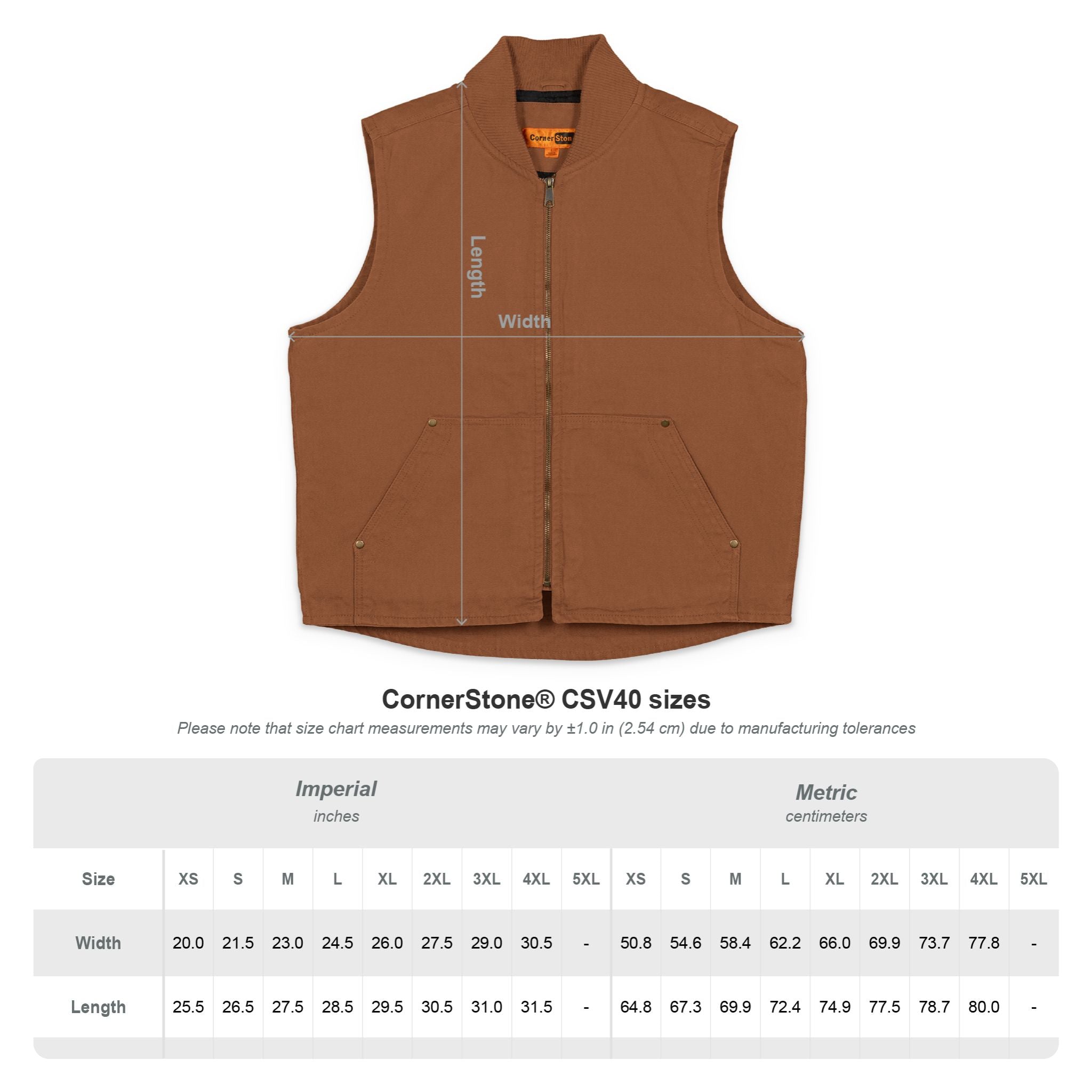 Embroidery Gym legends Duck Cloth Work Vest — Durable Washed Canvas Utility Vest
