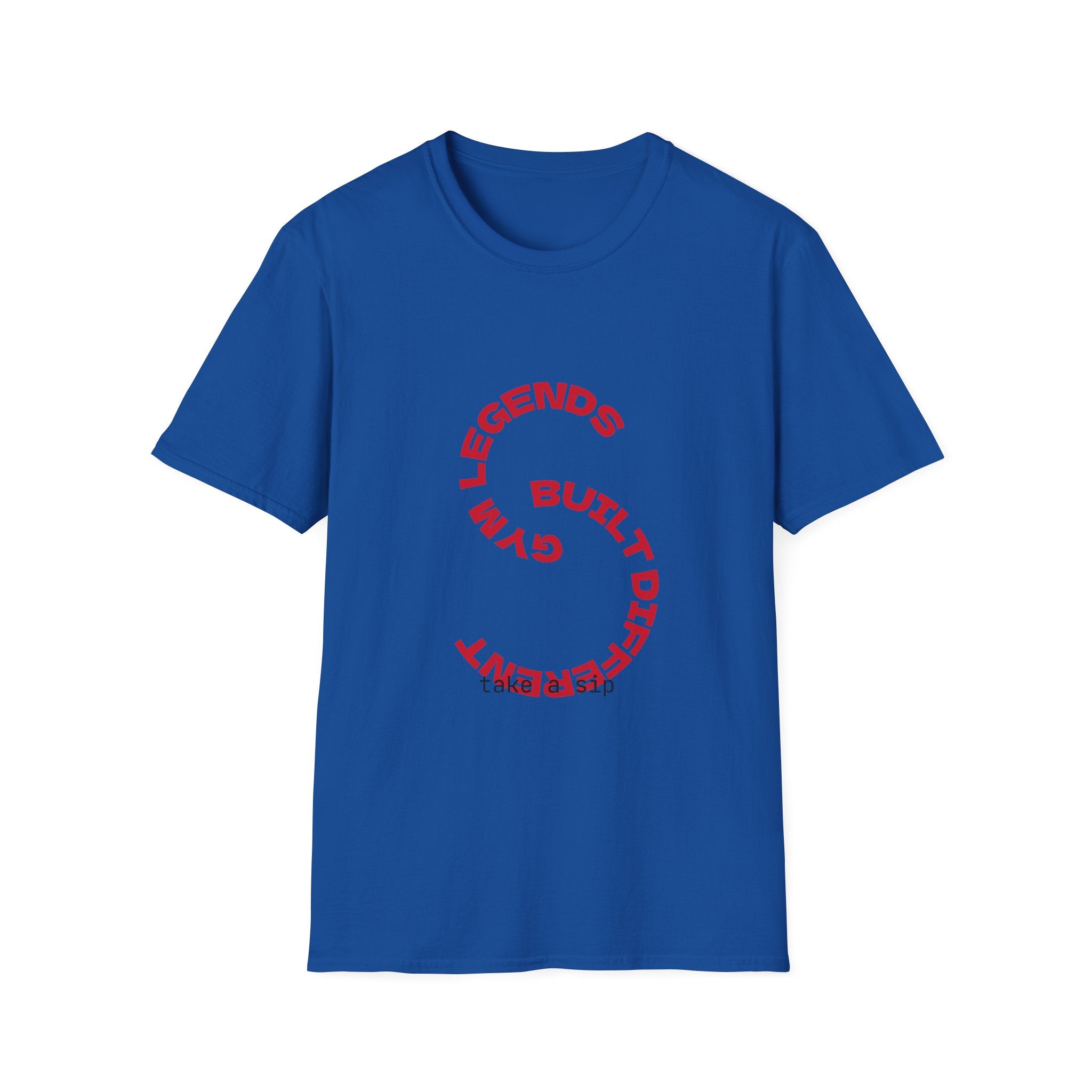 Legends Built Different T-Shirt — Circular Graphic Tee for Athletes & Trendsetters