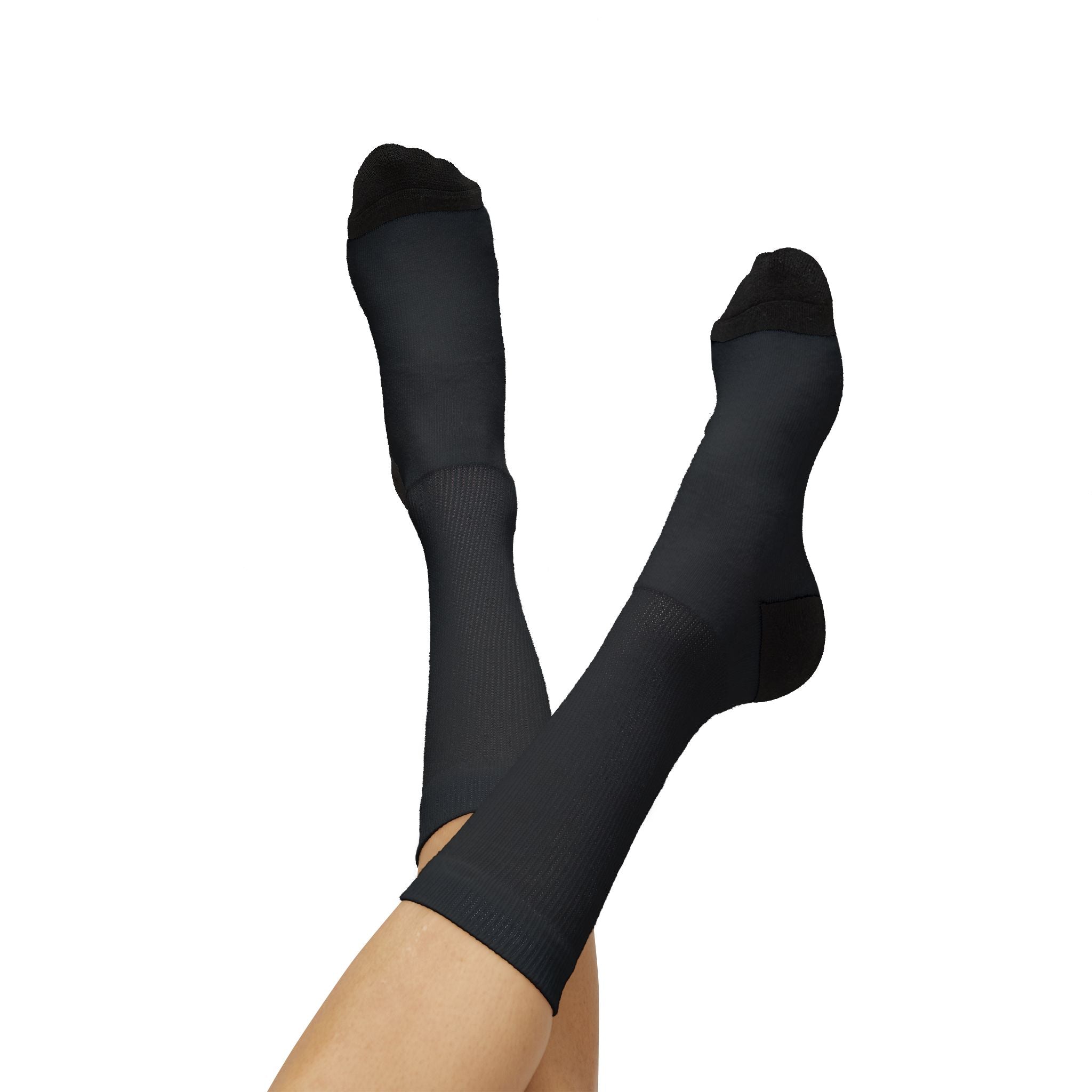 Gym Legends Sublimation Socks Black mind body soul — 'GYM' & 'LEGENDS' Athletic Crew Socks
