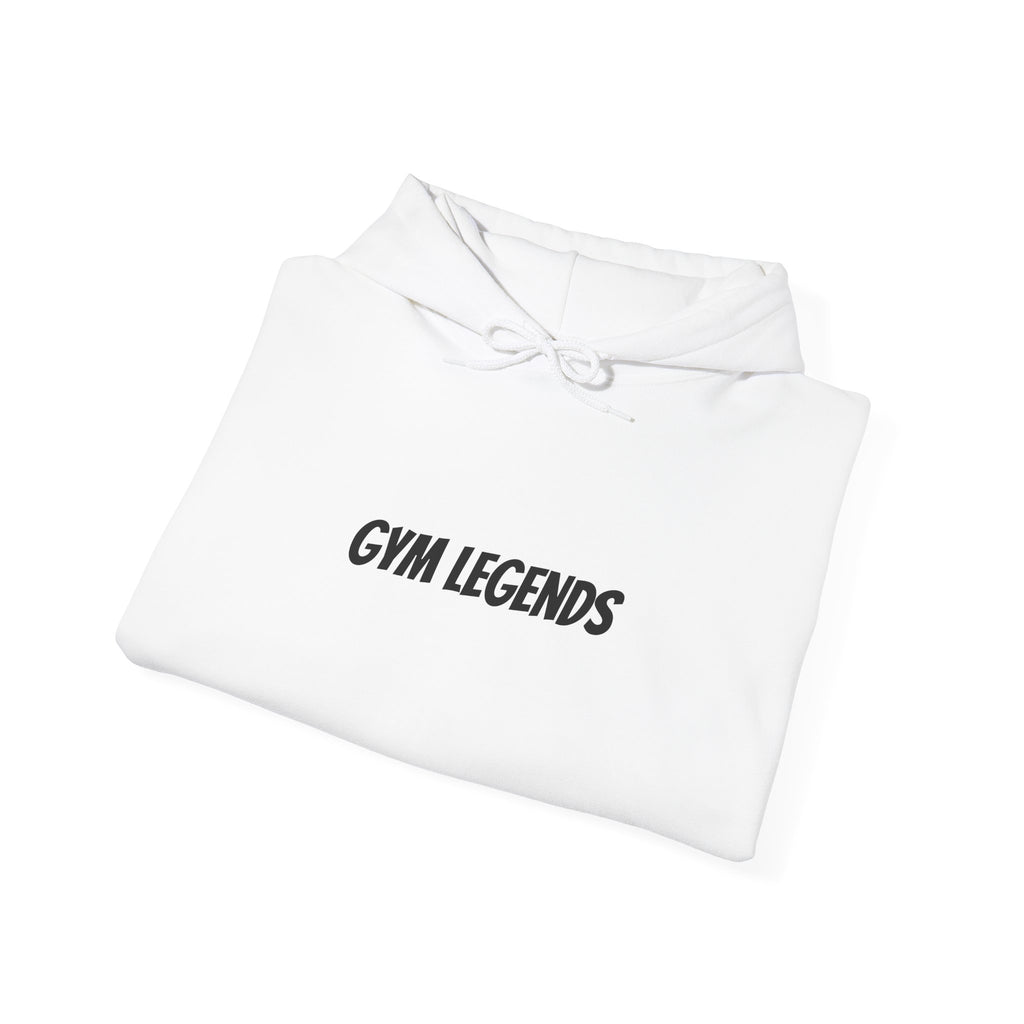 Gym Legends Hoodie — Minimal Fitness Logo Pullover
