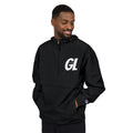 Gym Legends Packable Anorak Jacket — Orange "GL" Floral Logo