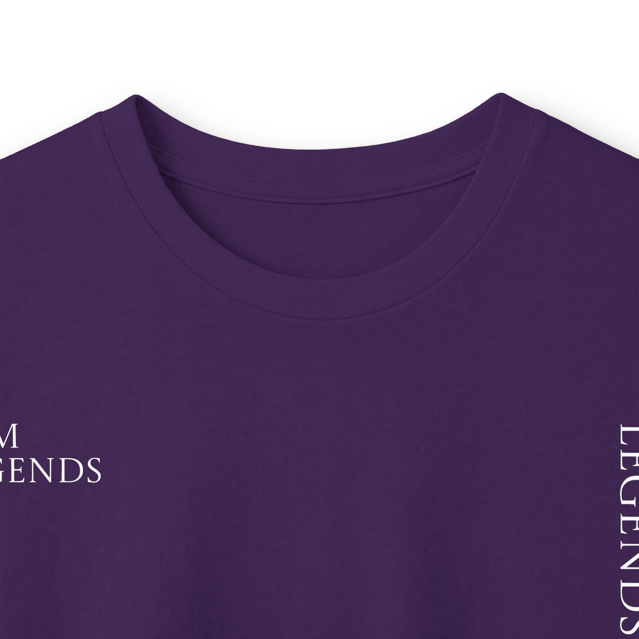 Minimalist 'Civil Legends' White Long Sleeve Tee