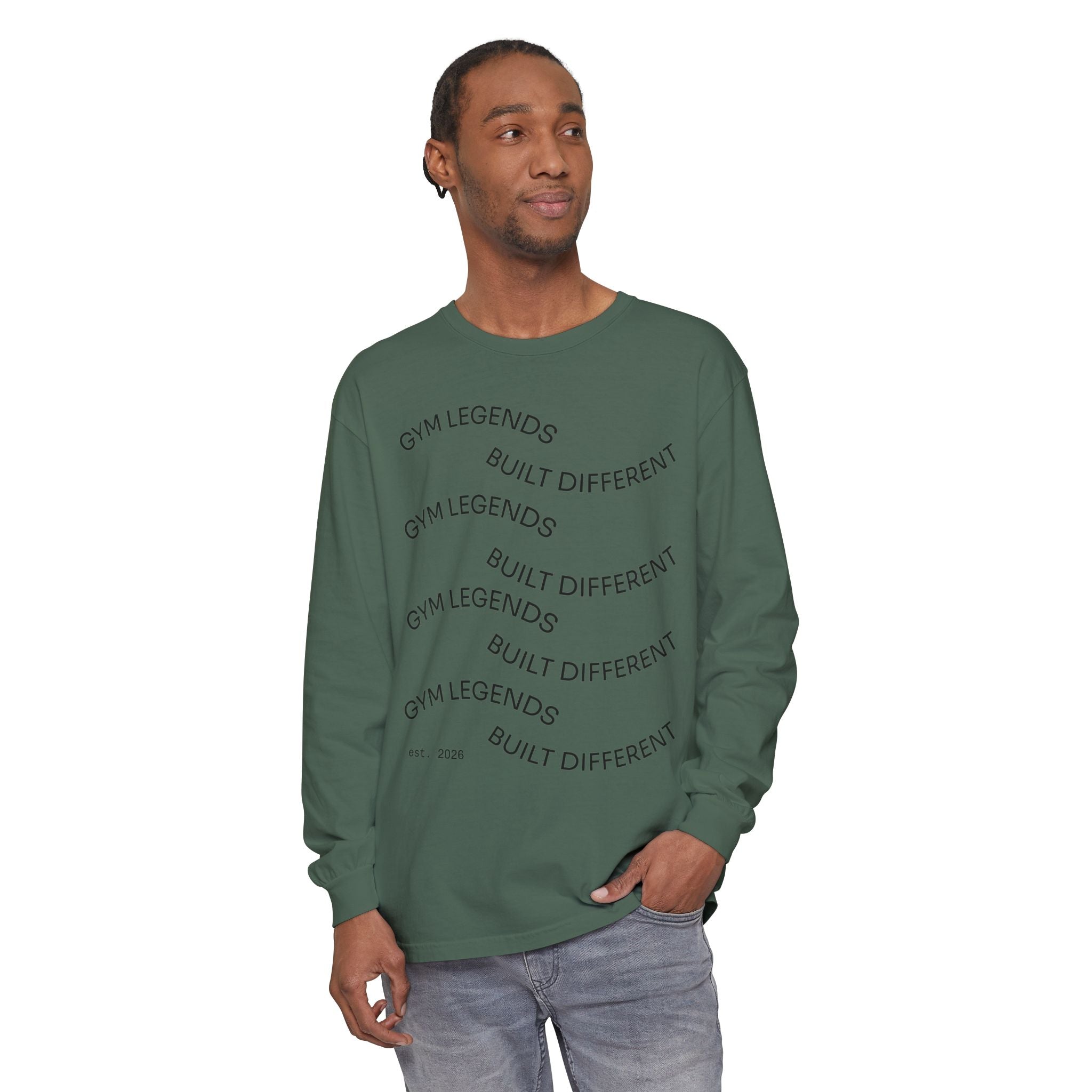 Gym Legends "Built Different" Long Sleeve Tee