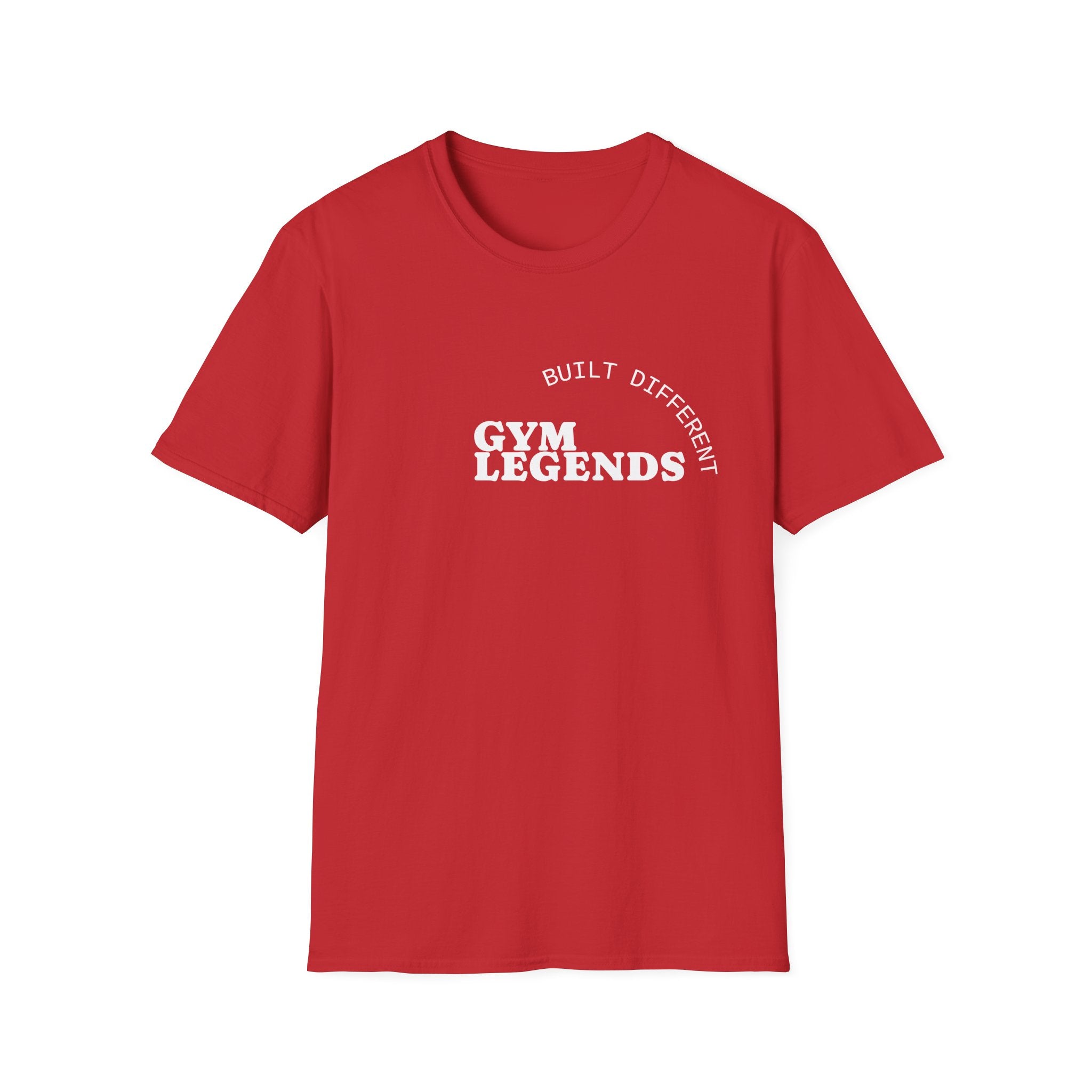 Gym Legends T‑Shirt — Built Different Athletic Workout Tee