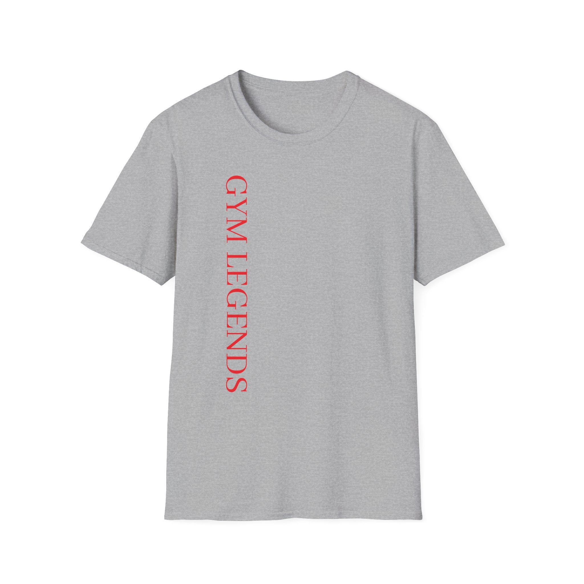 Gym Legends T-Shirt — Vertical Minimalist Fitness Tee