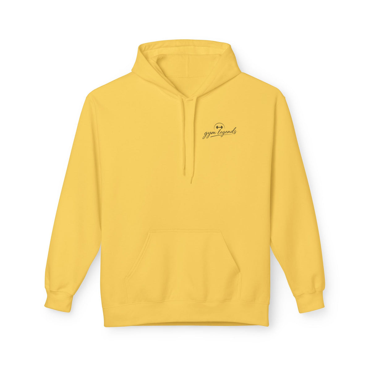 Minimal "grace & gratitude" Script Hoodie — Lightweight White Fleece