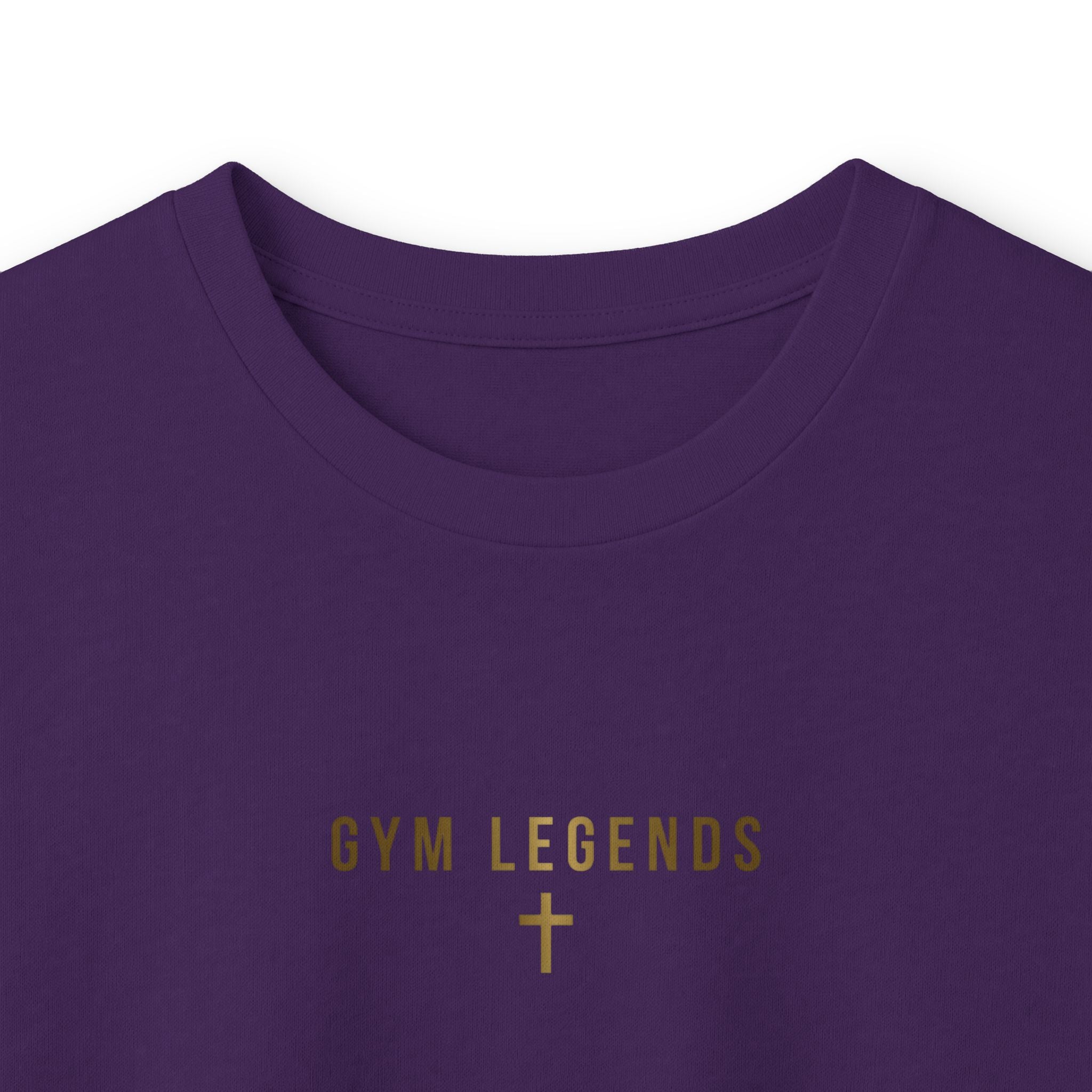 Gym Legend Long Sleeve Tee — Minimal Cross Fitness Shirt