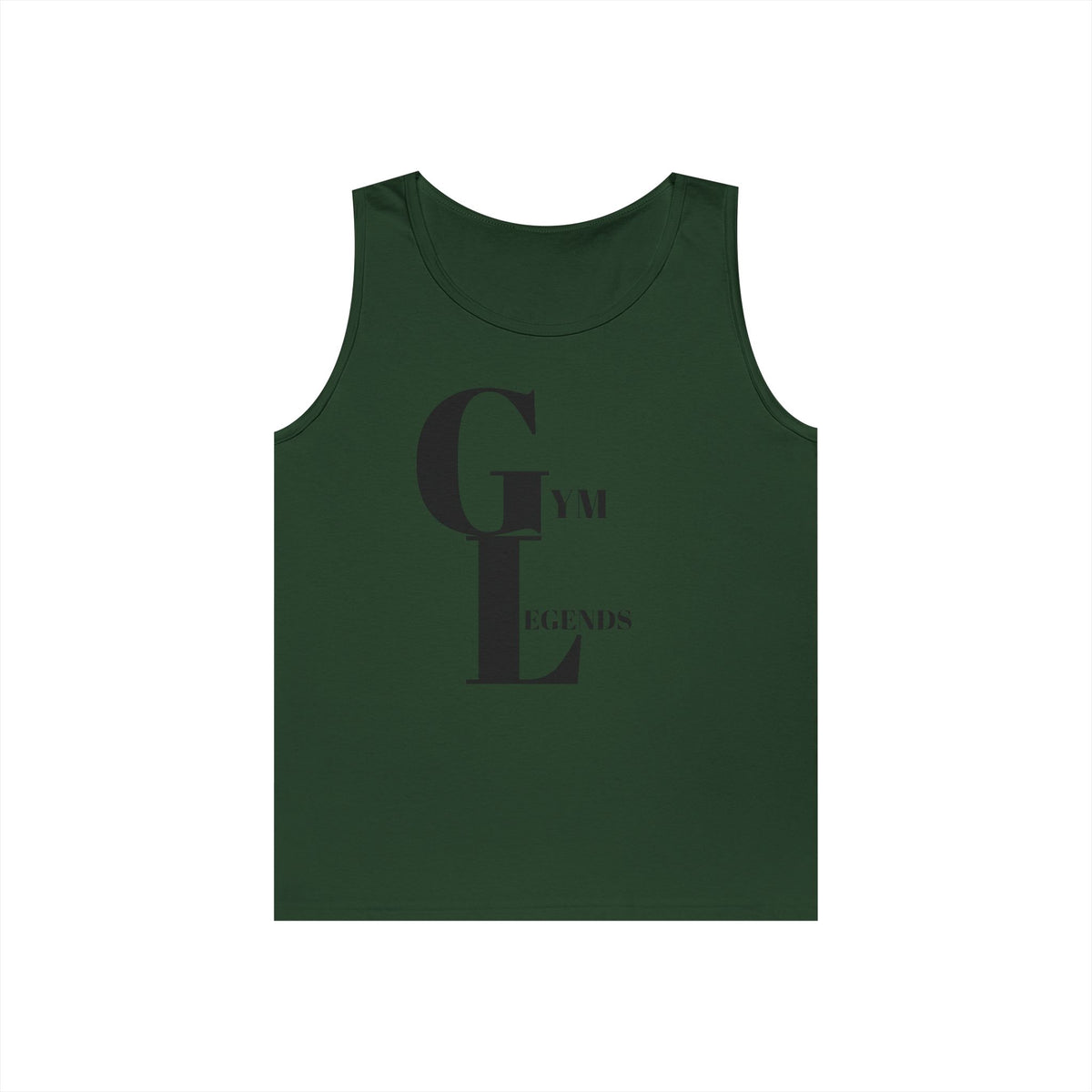 Gym Legends Tank Top — Minimalist Fitness Graphic Tank