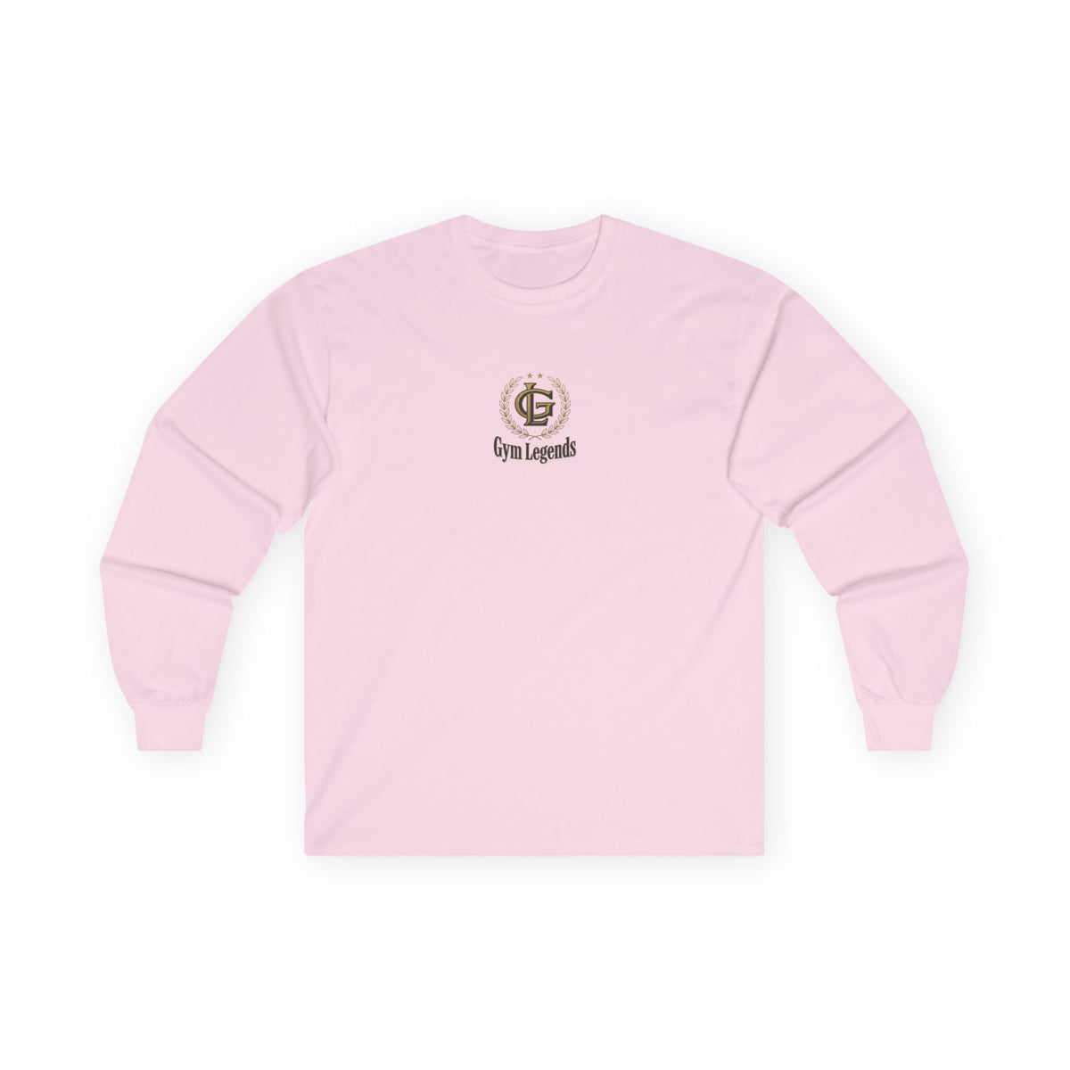 Gym Legends Long Sleeve Tee — Small Classic Logo Athletic Shirt