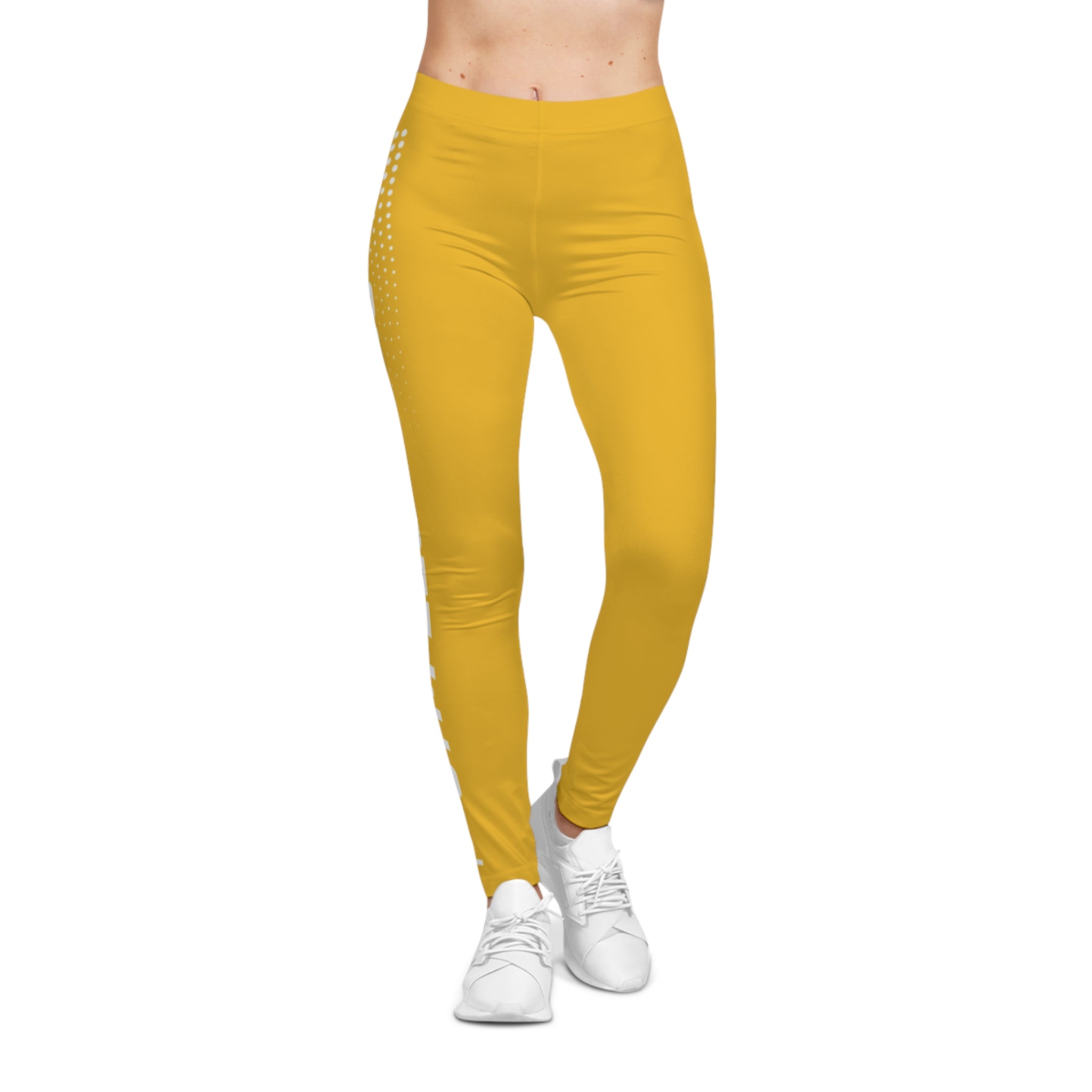 Gym Legends Yellow Performance Leggings