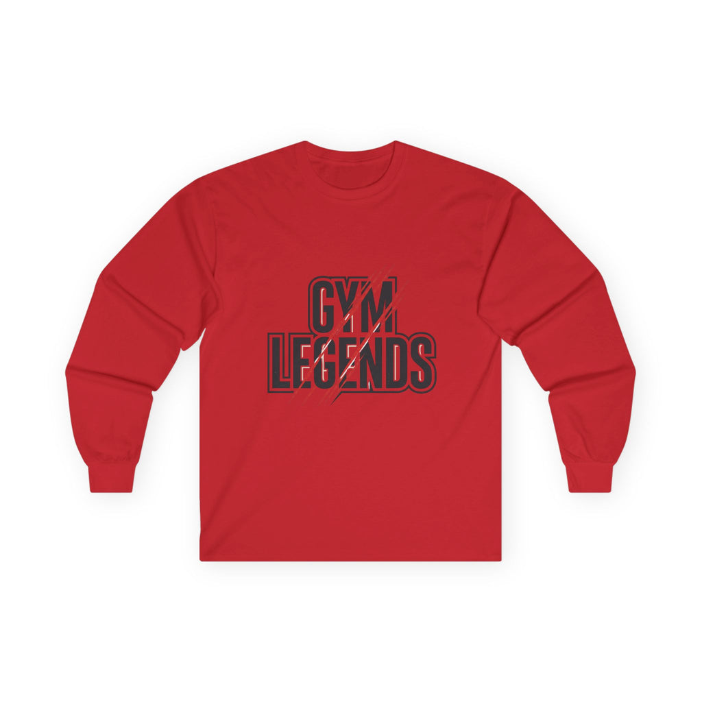 Gym Legends Long Sleeve Tee — Athletic Fitness Workout Shirt