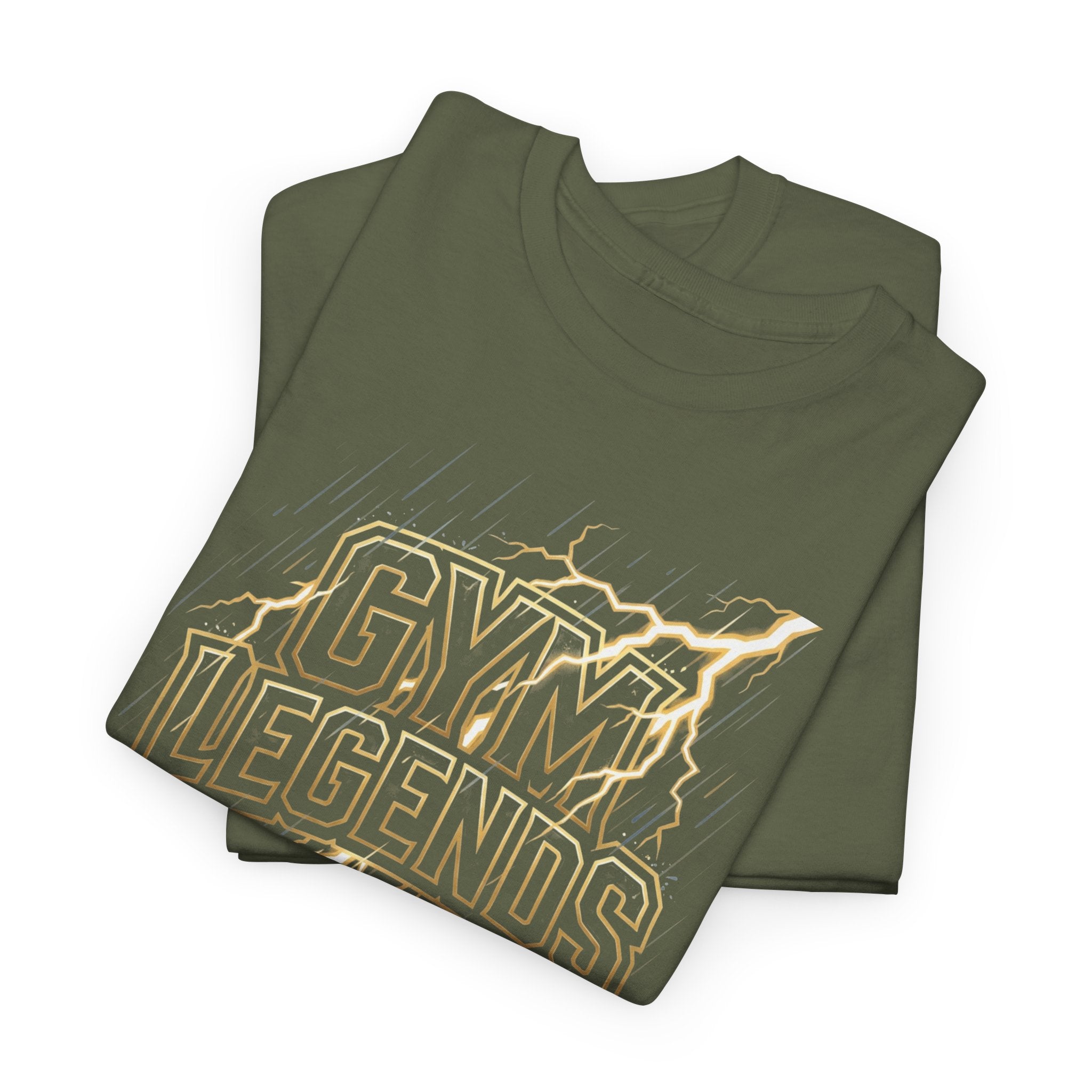 Gym Legends T‑Shirt — Retro Flame Athletic Tee