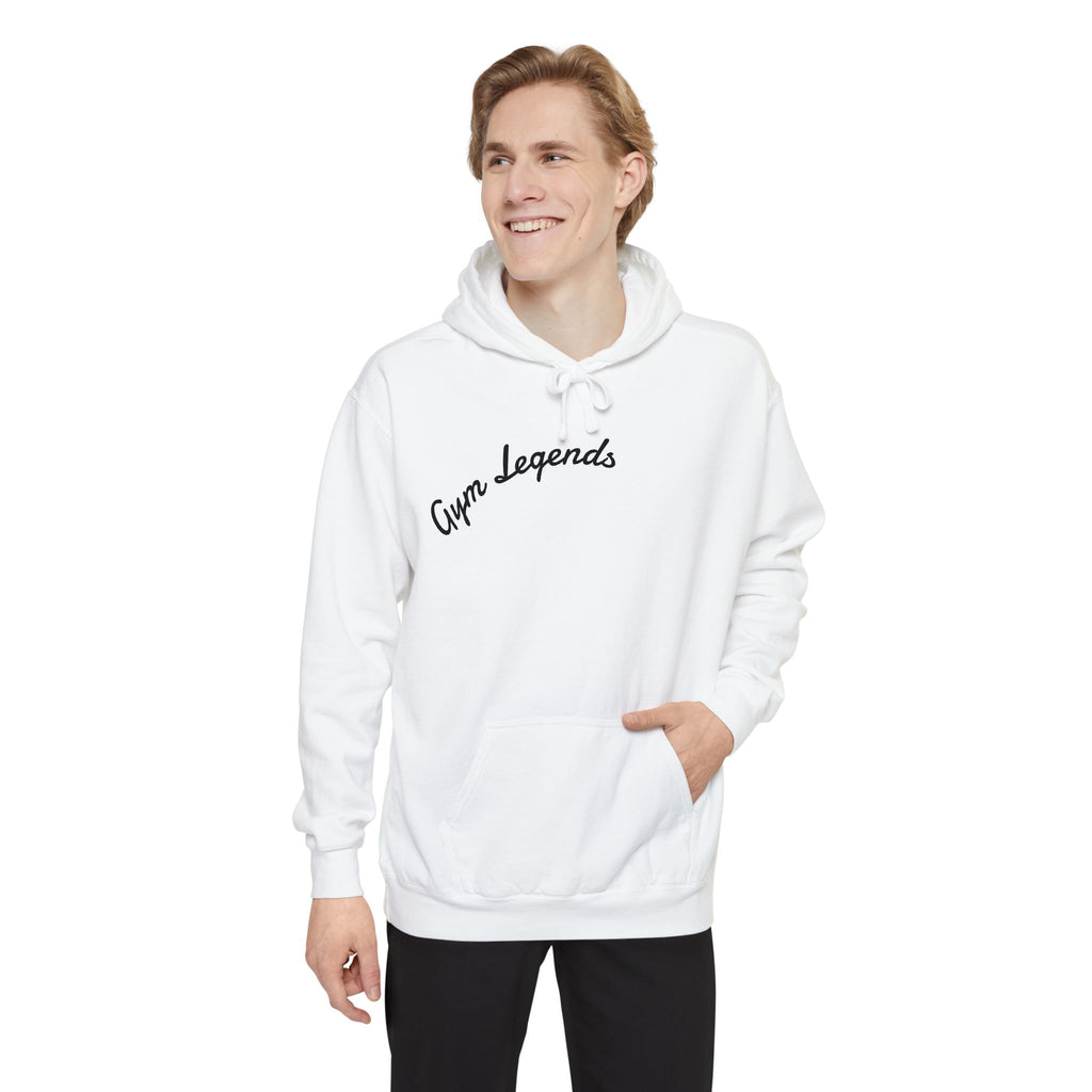 Gym Legends Hoodie — Script Logo Athletic Pullover