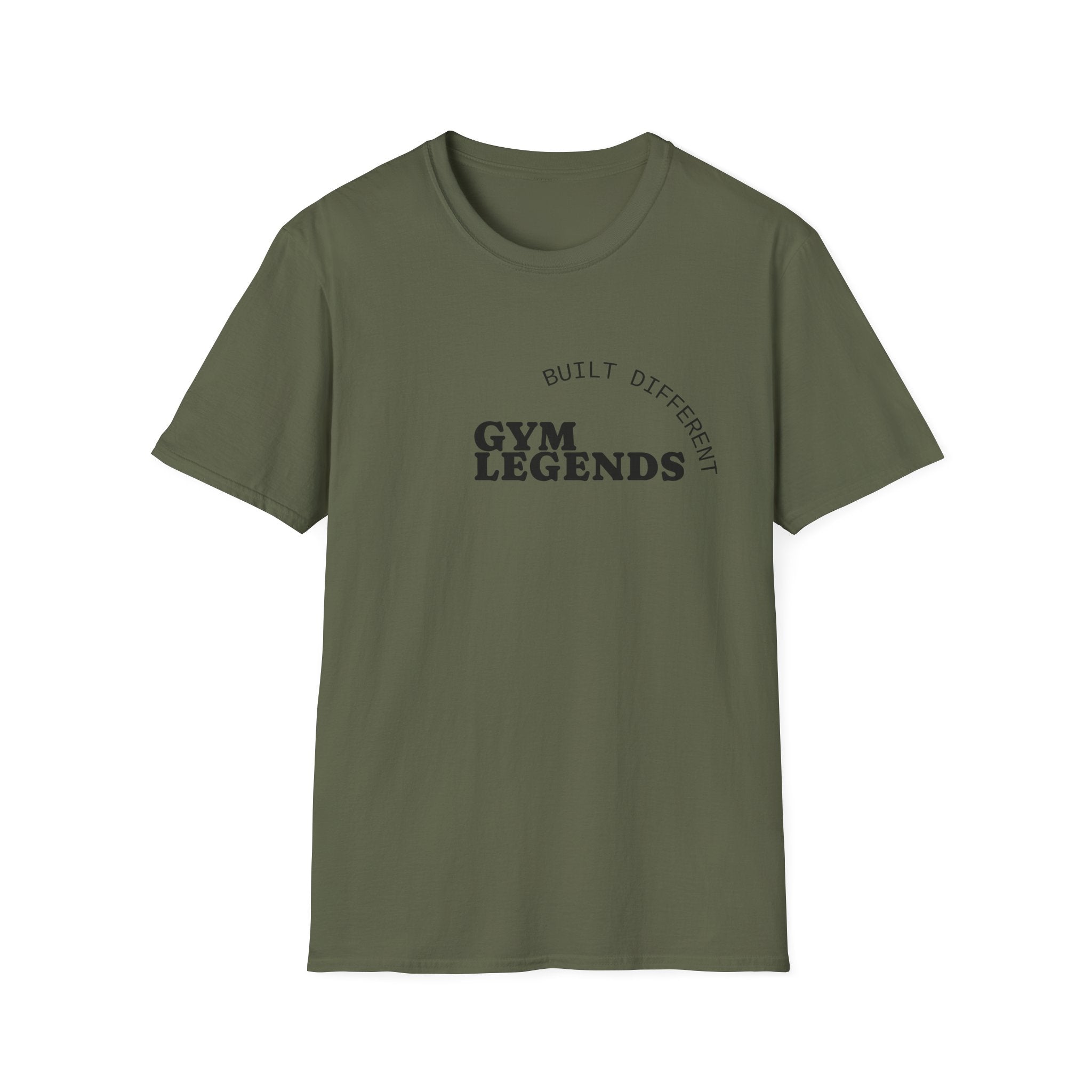 Gym Legends T‑Shirt — Built Different Athletic Workout Tee
