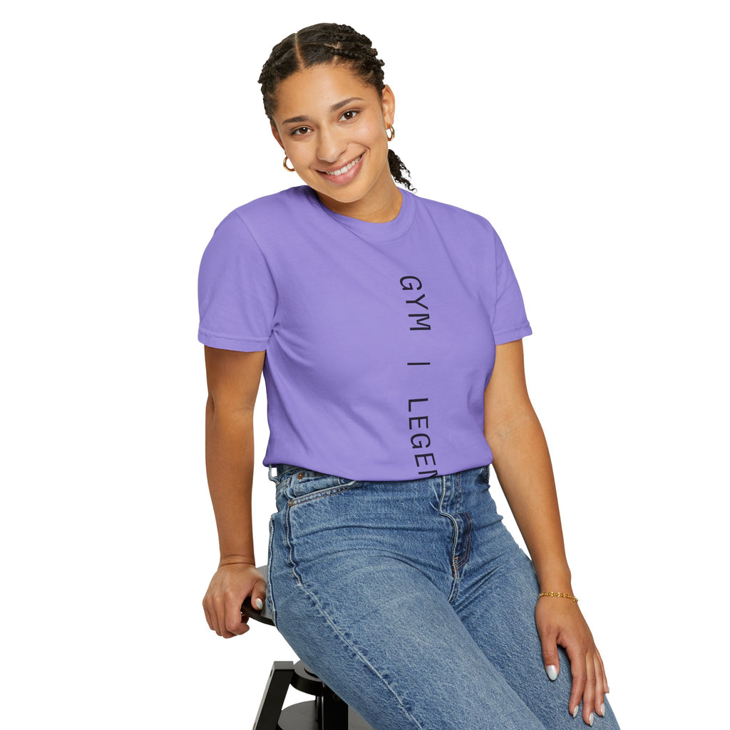 Gym Legends T-Shirt — Vertical Minimal Fitness Tee