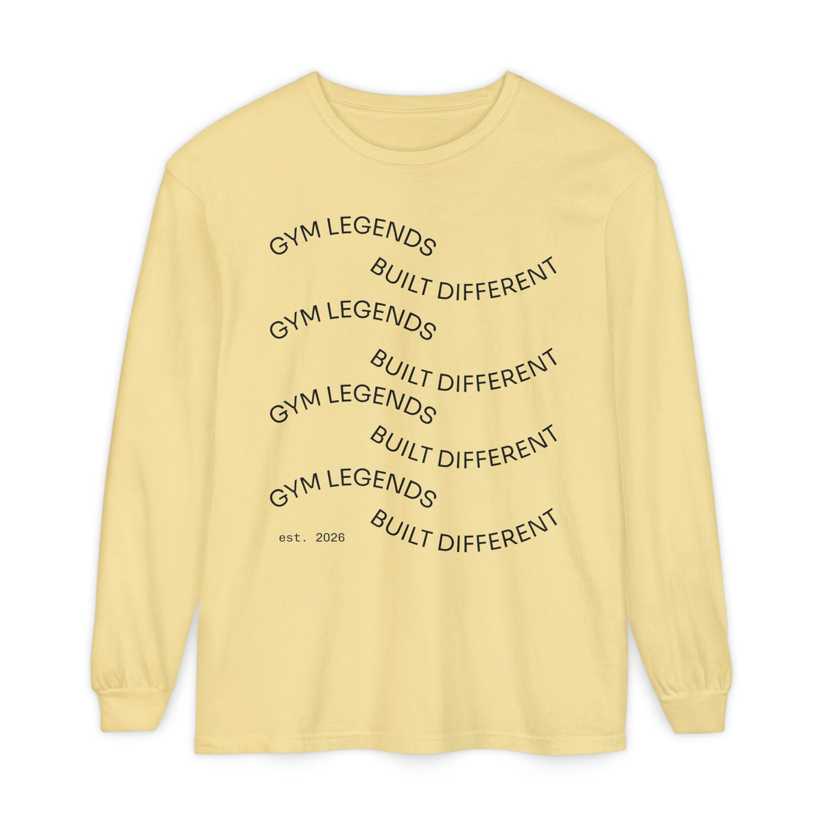 Gym Legends "Built Different" Long Sleeve Tee