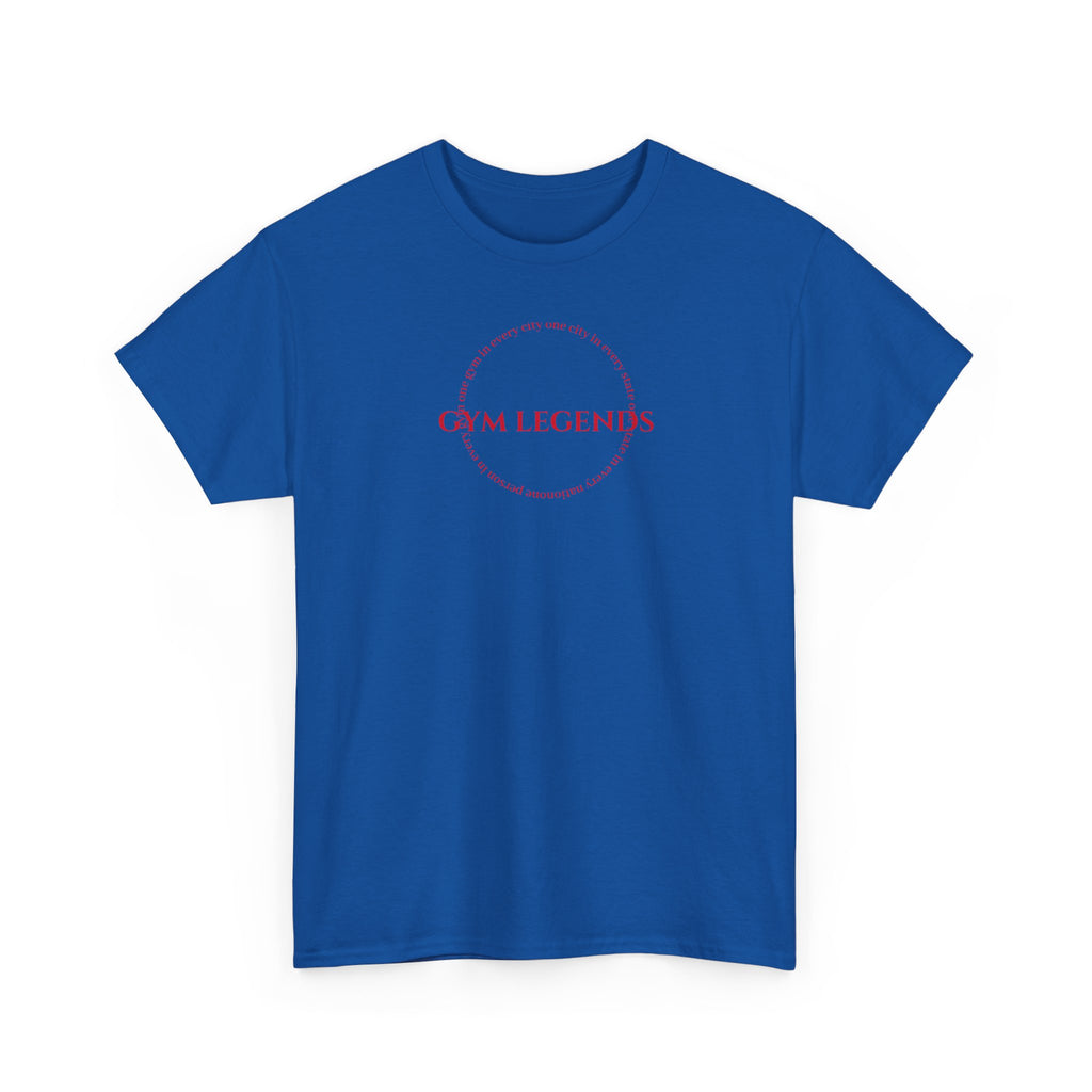 Gym Legends T-Shirt — Minimal Gym Logo Tee