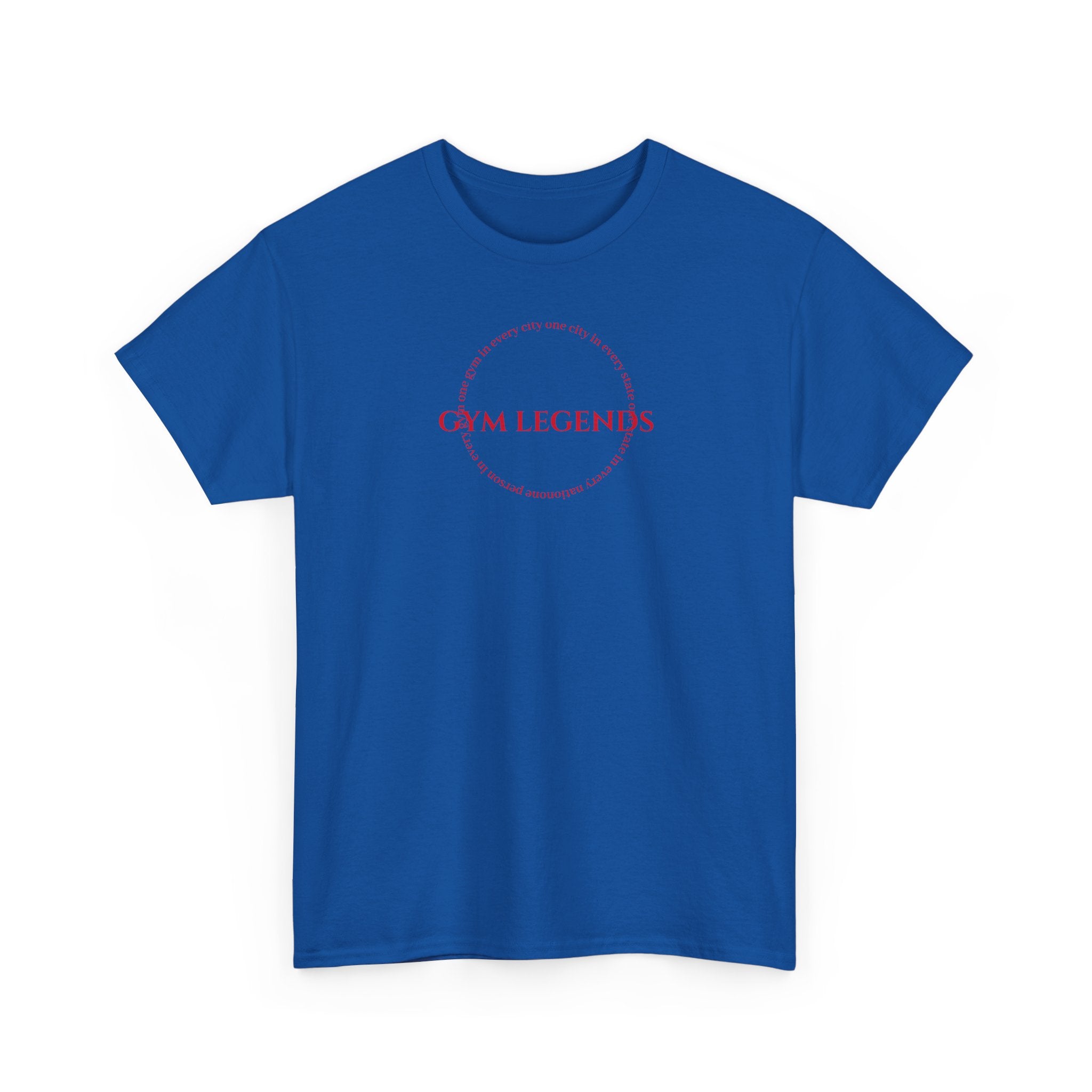 Gym Legends T-Shirt — Minimal Gym Logo Tee