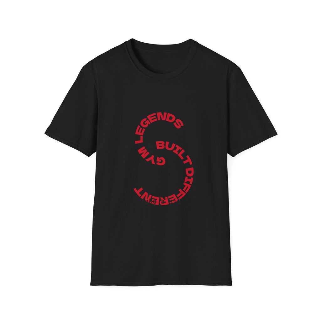 Legends Built Different T-Shirt — Circular Graphic Tee for Athletes & Trendsetters