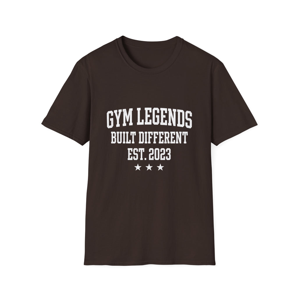 Gym Legends T‑Shirt — "Built Different" Athletic Tee (Est. 2023)