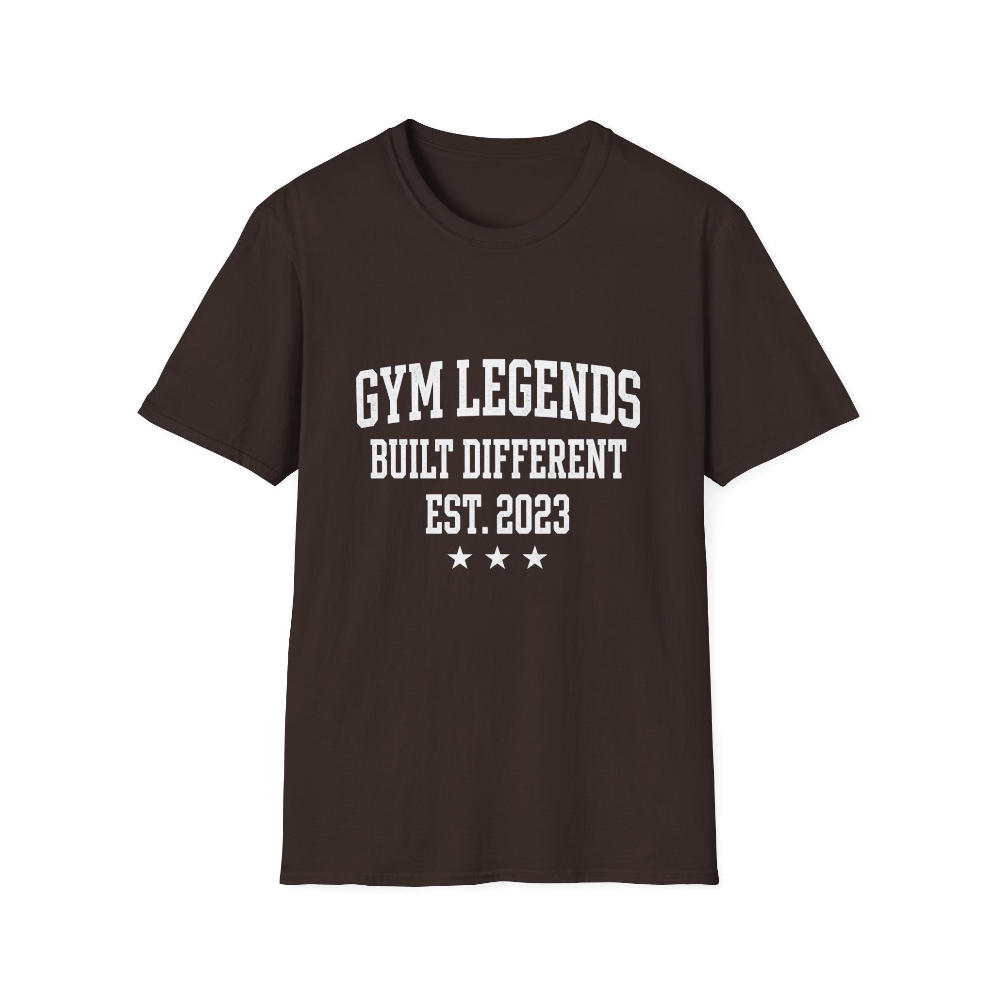 Gym Legends T‑Shirt — "Built Different" Athletic Tee (Est. 2023)