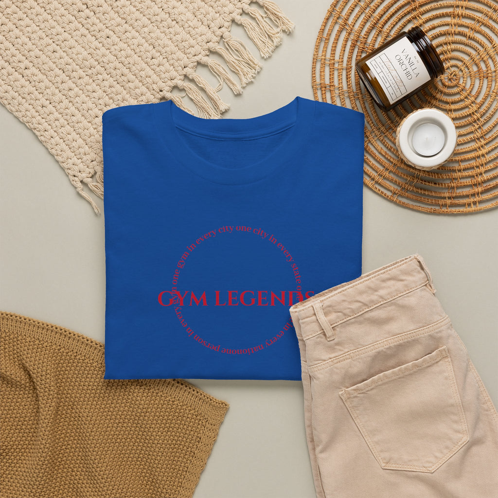 Gym Legends T-Shirt — Minimal Gym Logo Tee