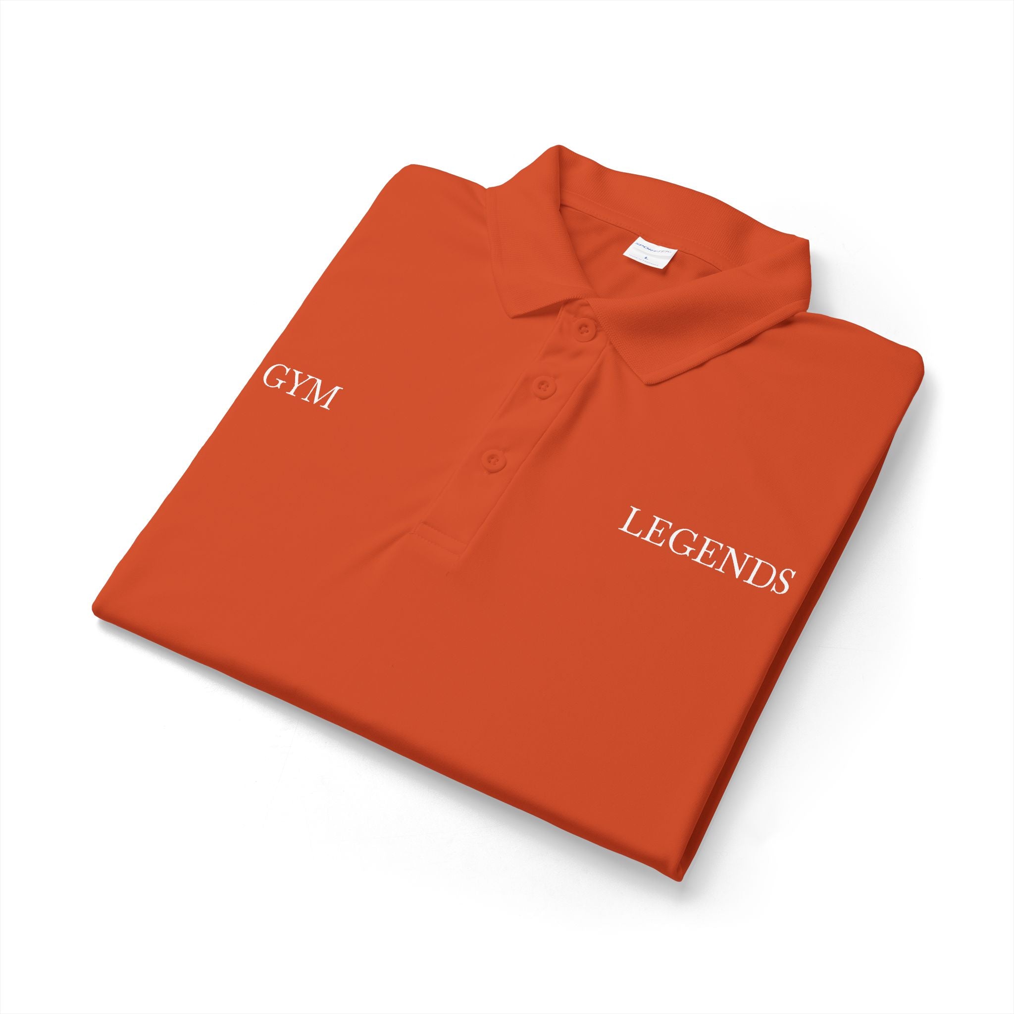 Gym Legends Polo Shirt — Embroidered Performance Golf Polo