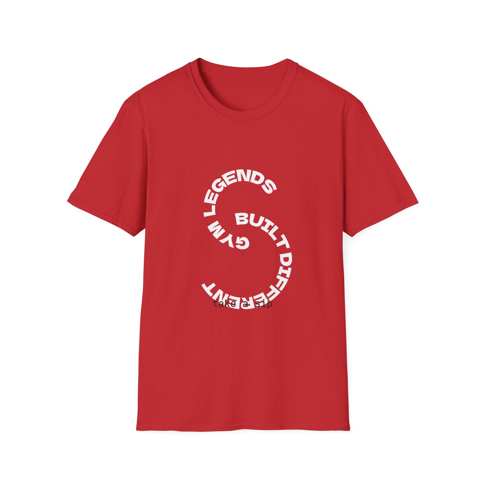Legends Built Different T-Shirt — Circular Graphic Tee for Athletes & Trendsetters