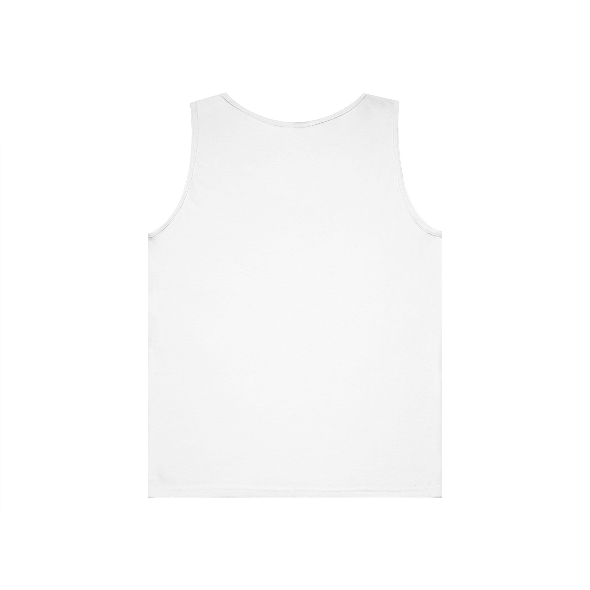 Vertical Script Tank Top — Minimalist 'Gym Legend' Fitness Tank